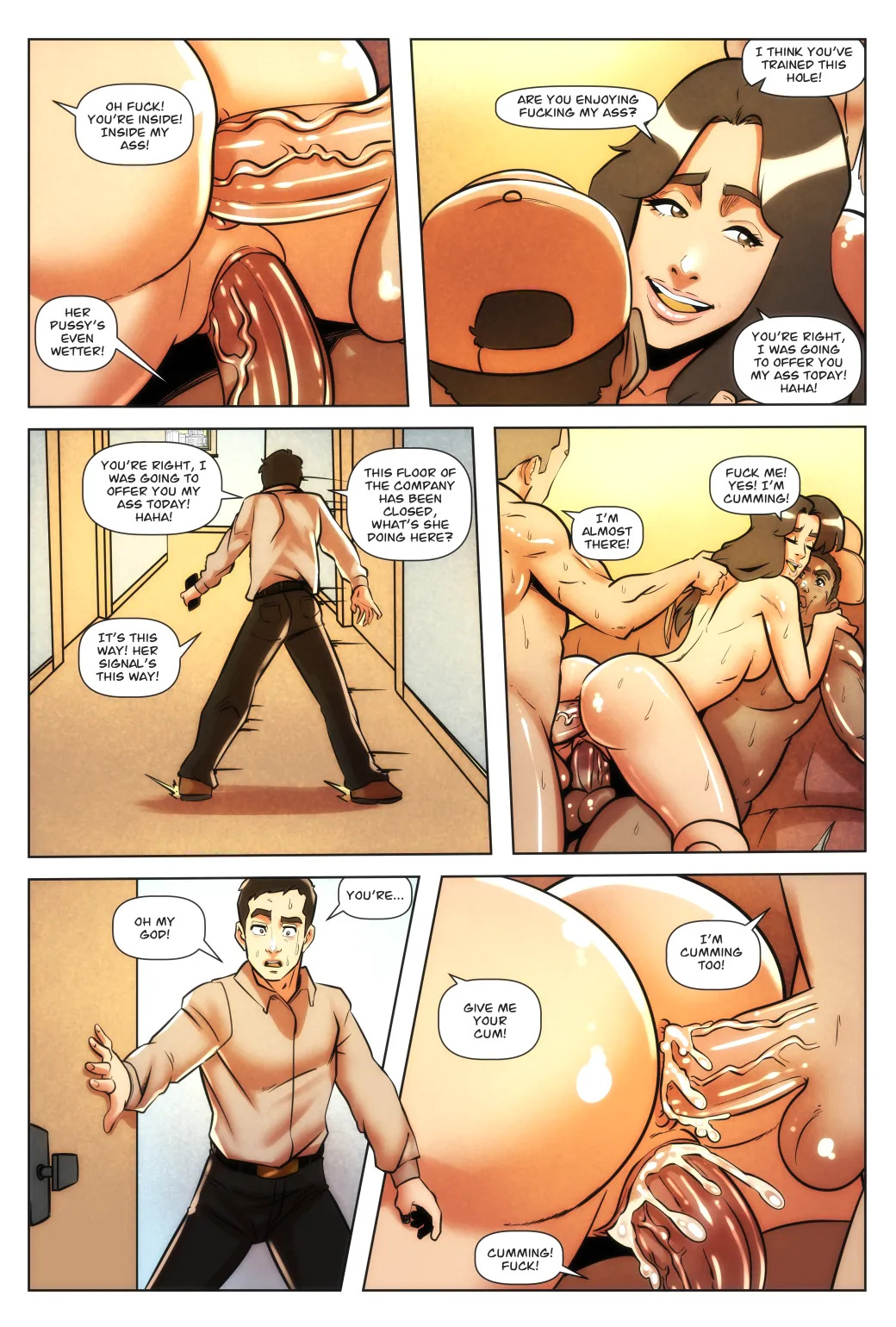 [Illustravitor] My Wife and the Guys at My Workplace (Chapters 1-3) - Page 20