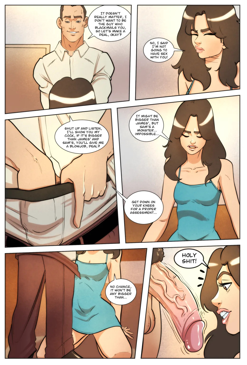 [Illustravitor] My Wife and the Guys at My Workplace (Chapters 1-3) - Page 4