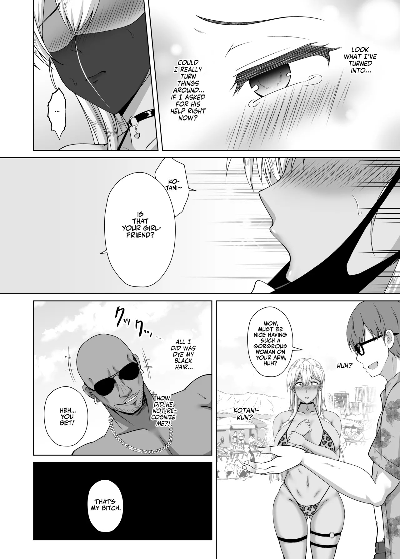 [Taishou Romanesque (Toono Suika)] Kanojo ga Kami o Someta Wake ~Kataomoi no Seiso Kurokami Ojou-sama ga Boku no Shiranai Tokoro de Otoko no Aji o Oboeru Hanashi~ | The Real Reason She Changed Her Hair [English] [Team Rabu2] [Digital] - Page 36