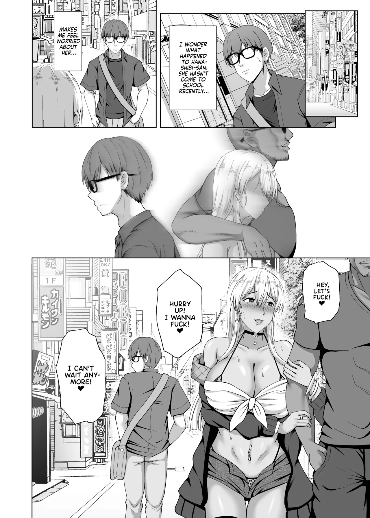 [Taishou Romanesque (Toono Suika)] Kanojo ga Kami o Someta Wake ~Kataomoi no Seiso Kurokami Ojou-sama ga Boku no Shiranai Tokoro de Otoko no Aji o Oboeru Hanashi~ | The Real Reason She Changed Her Hair [English] [Team Rabu2] [Digital] - Page 46