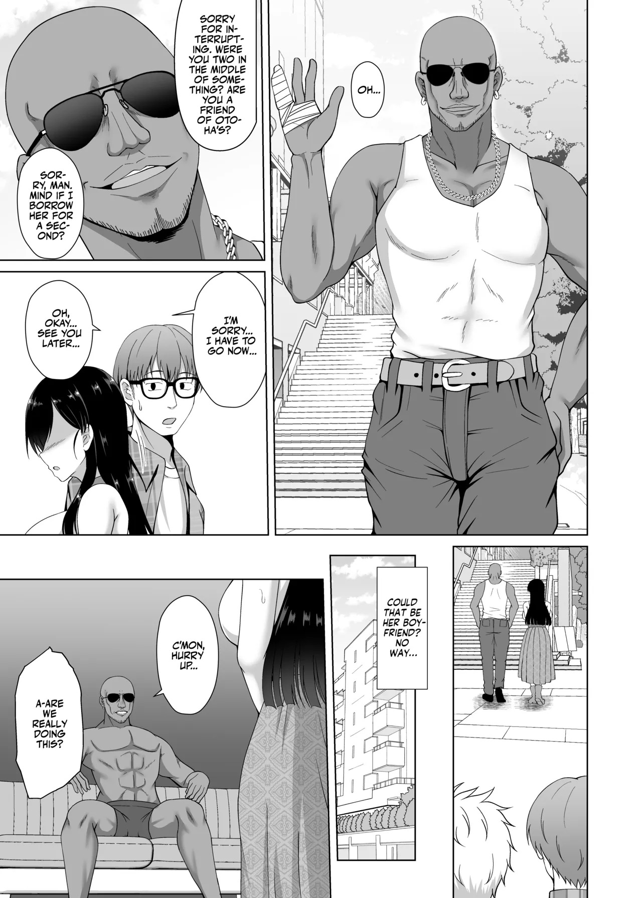 [Taishou Romanesque (Toono Suika)] Kanojo ga Kami o Someta Wake ~Kataomoi no Seiso Kurokami Ojou-sama ga Boku no Shiranai Tokoro de Otoko no Aji o Oboeru Hanashi~ | The Real Reason She Changed Her Hair [English] [Team Rabu2] [Digital] - Page 9