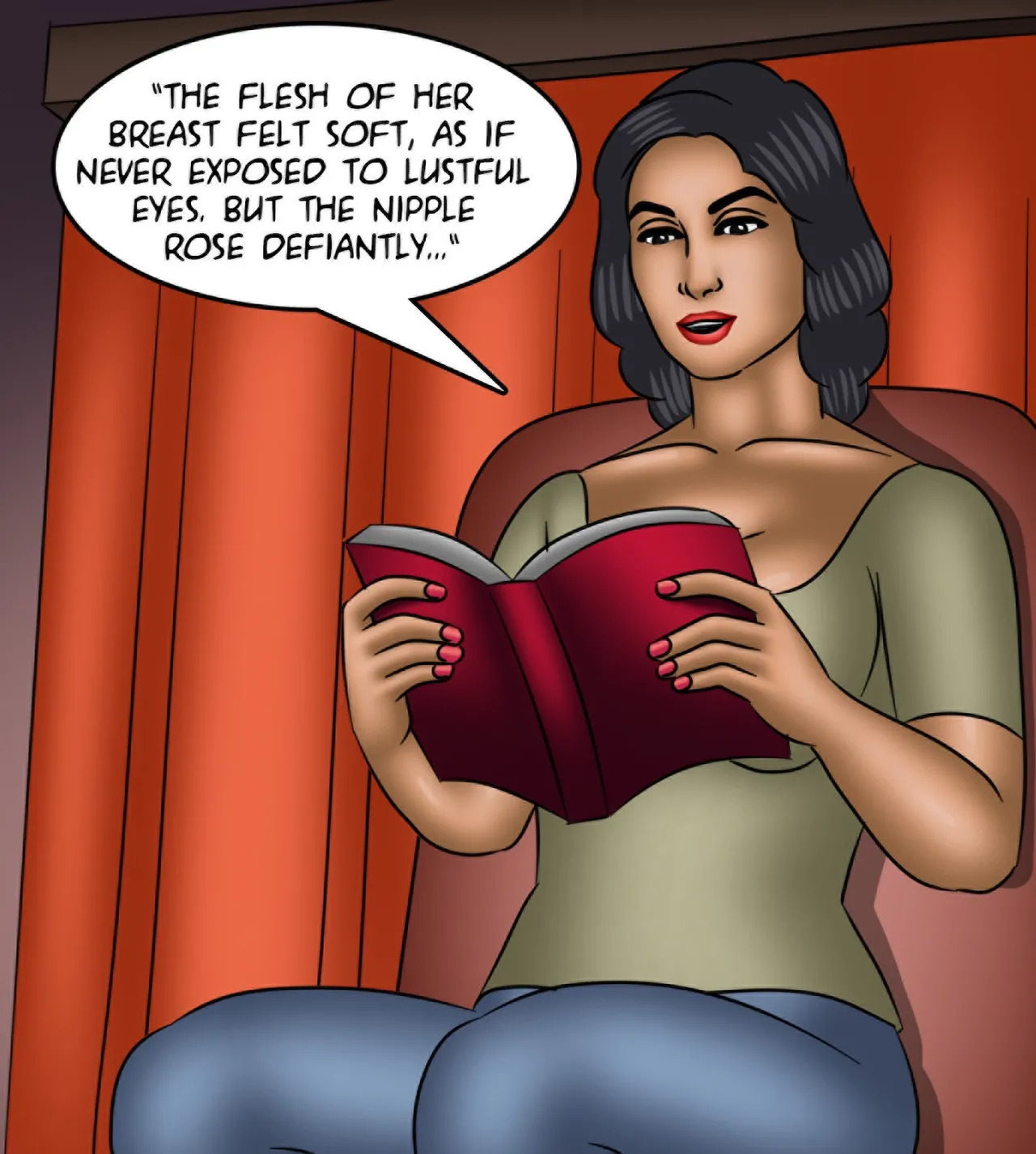Savita Bhabhi Episode 140 Sticky Pages (English) - Page 49
