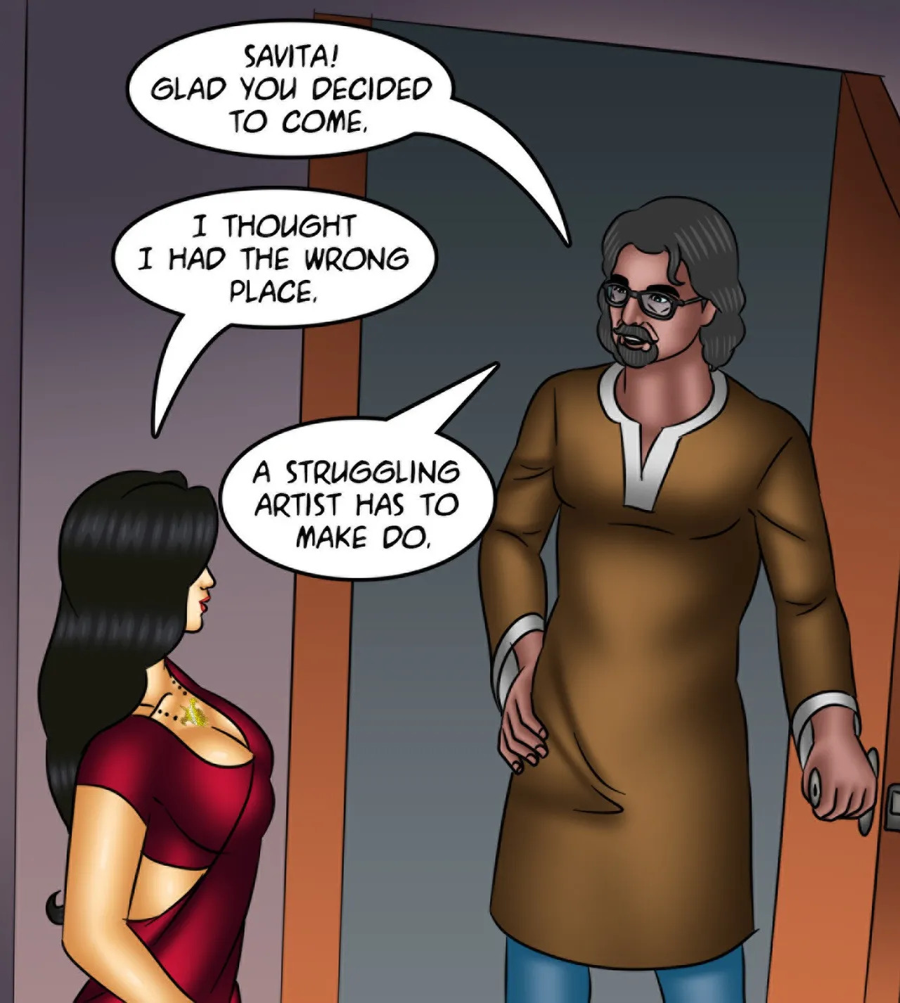 Savita Bhabhi Episode 141 The Artist s Muse (English) - Page 38