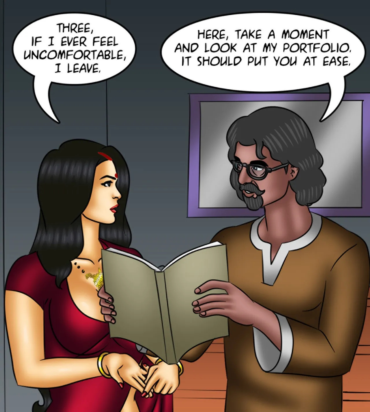 Savita Bhabhi Episode 141 The Artist s Muse (English) - Page 42
