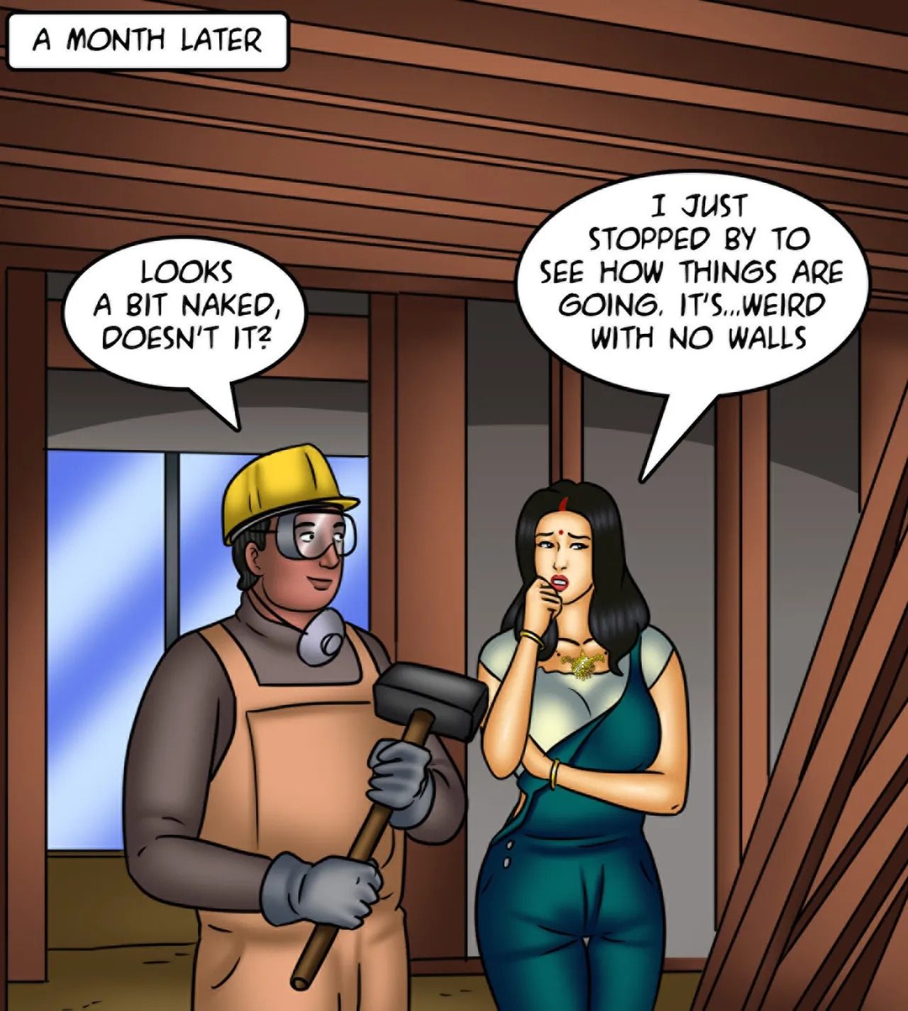 Savita Bhabhi Episode 142 Renovations (English) - Page 55