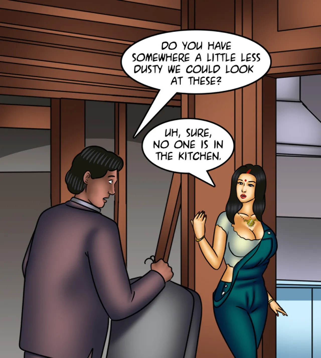 Savita Bhabhi Episode 142 Renovations (English) - Page 61