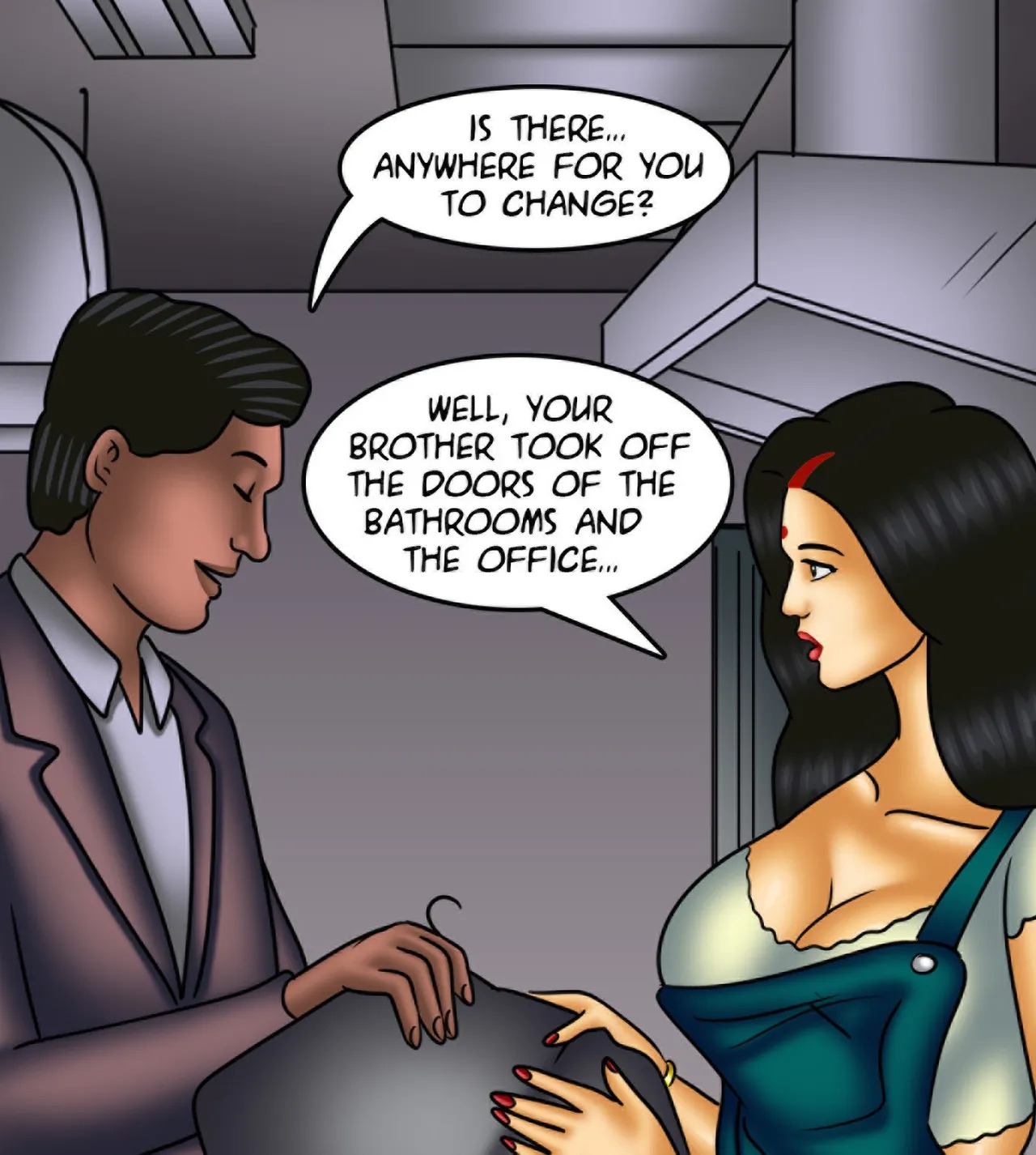 Savita Bhabhi Episode 142 Renovations (English) - Page 63