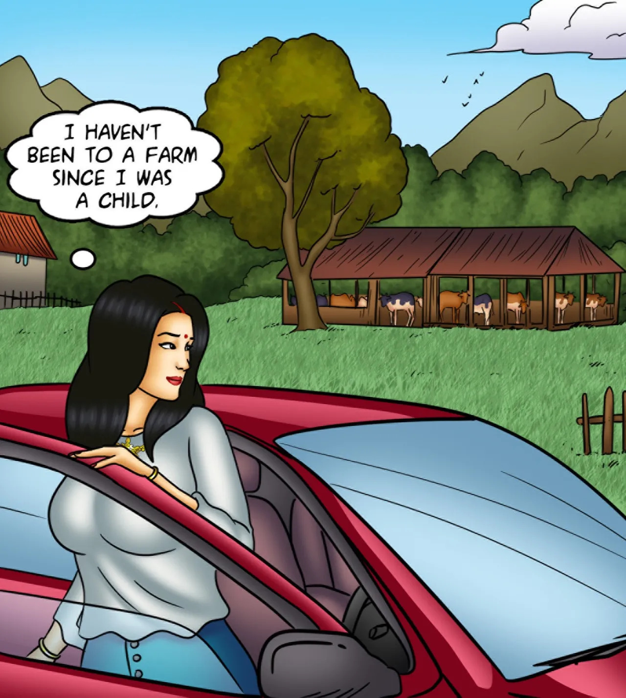 Savita Bhabhi Episode 144 Milking It (English) - Page 37