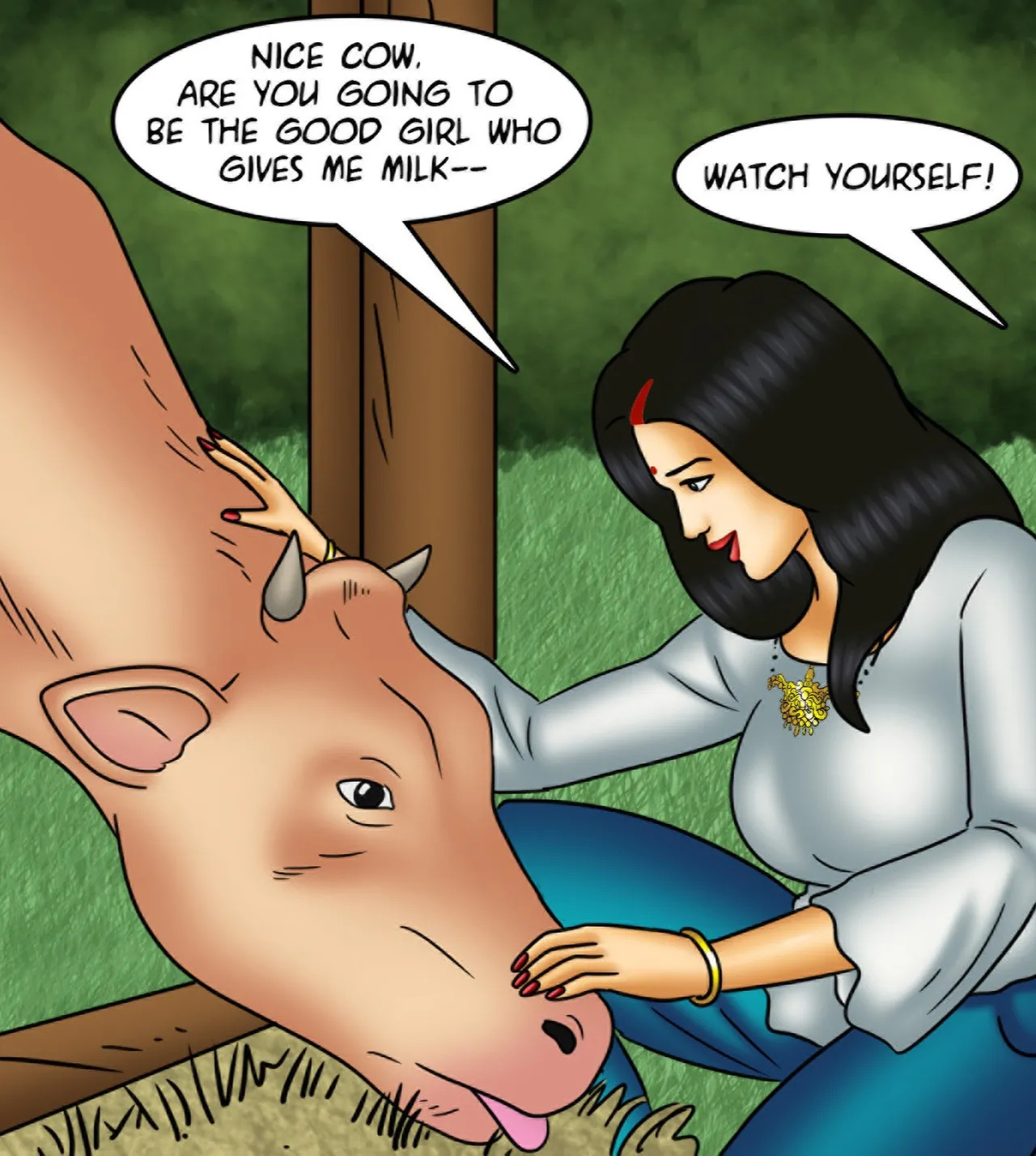 Savita Bhabhi Episode 144 Milking It (English) - Page 39