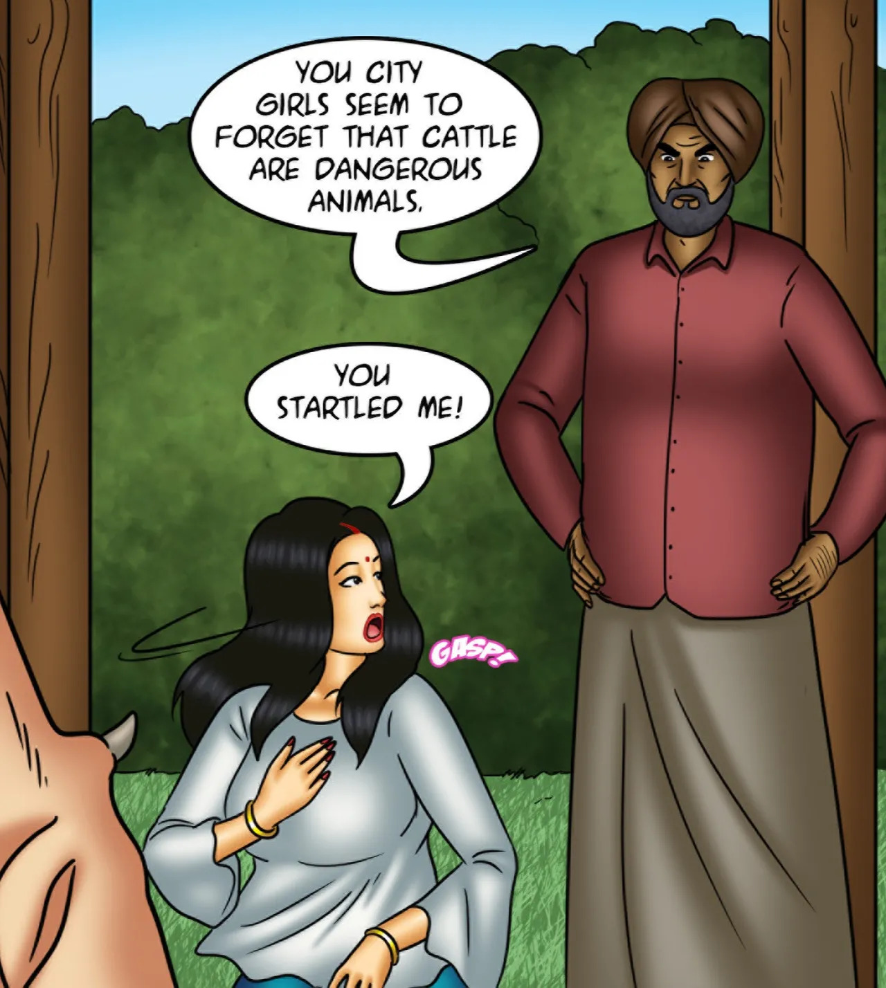 Savita Bhabhi Episode 144 Milking It (English) - Page 40