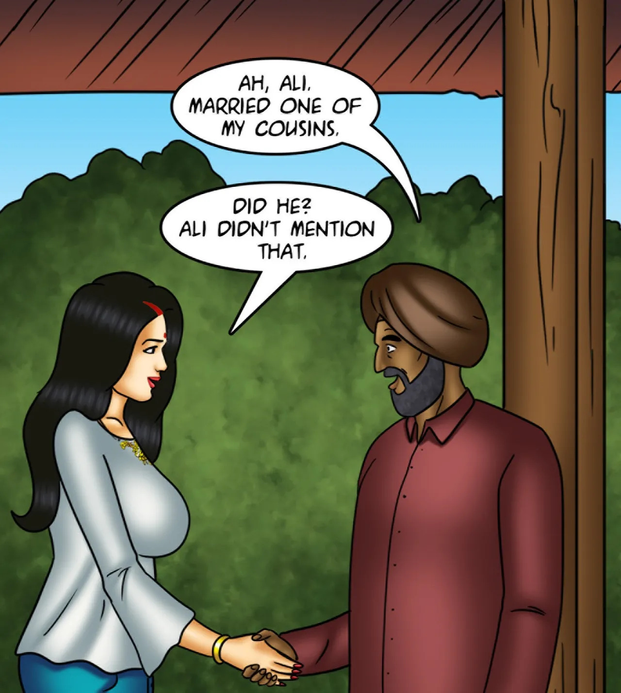 Savita Bhabhi Episode 144 Milking It (English) - Page 42