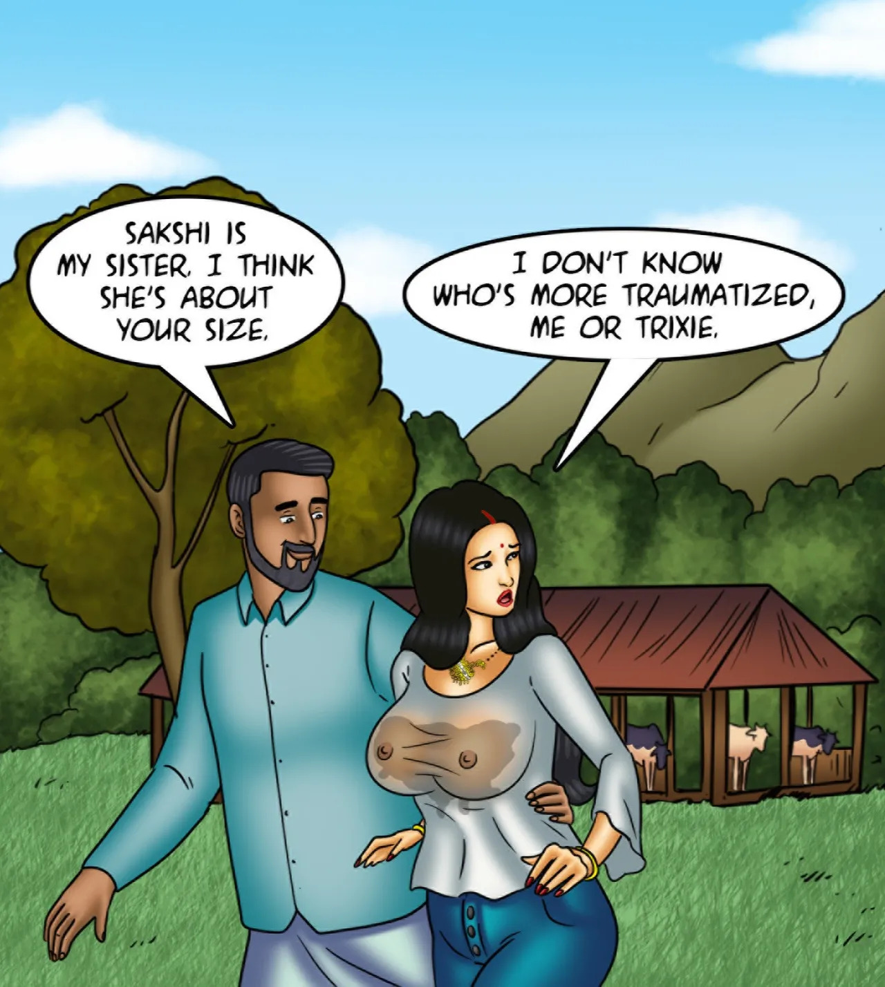 Savita Bhabhi Episode 144 Milking It (English) - Page 62