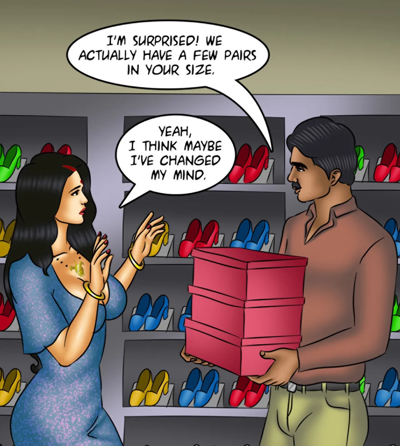 Savita Bhabhi Episode 146 The Other Shoe Drops (English) - Page 52
