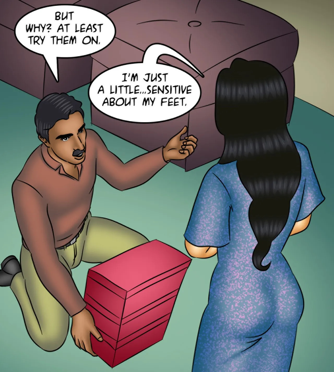 Savita Bhabhi Episode 146 The Other Shoe Drops (English) - Page 53