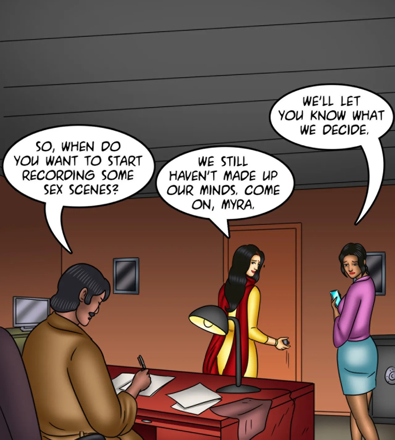Savita Bhabhi Episode 147 The Artist s Muse Pt. 2 (English) - Page 126