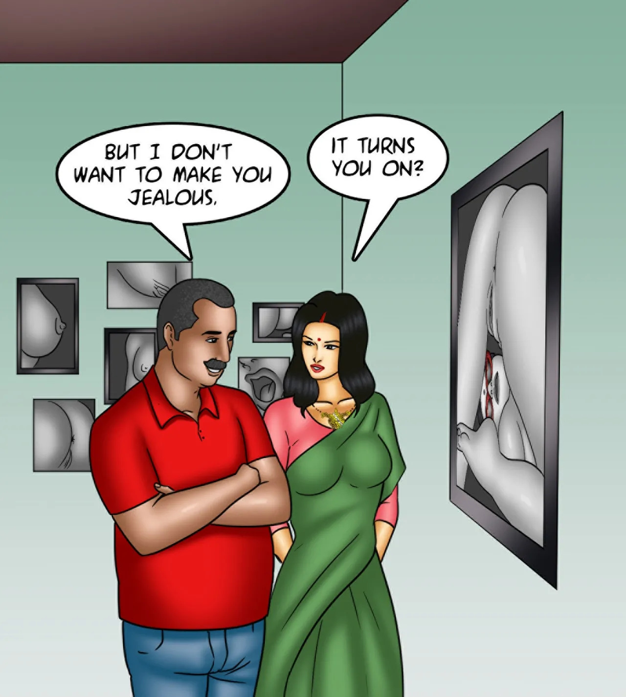 Savita Bhabhi Episode 147 The Artist s Muse Pt. 2 (English) - Page 137