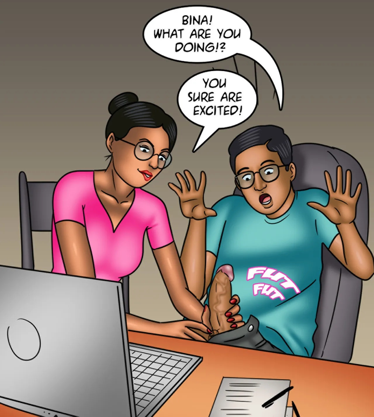 Savita Bhabhi Episode 147 The Artist s Muse Pt. 2 (English) - Page 14