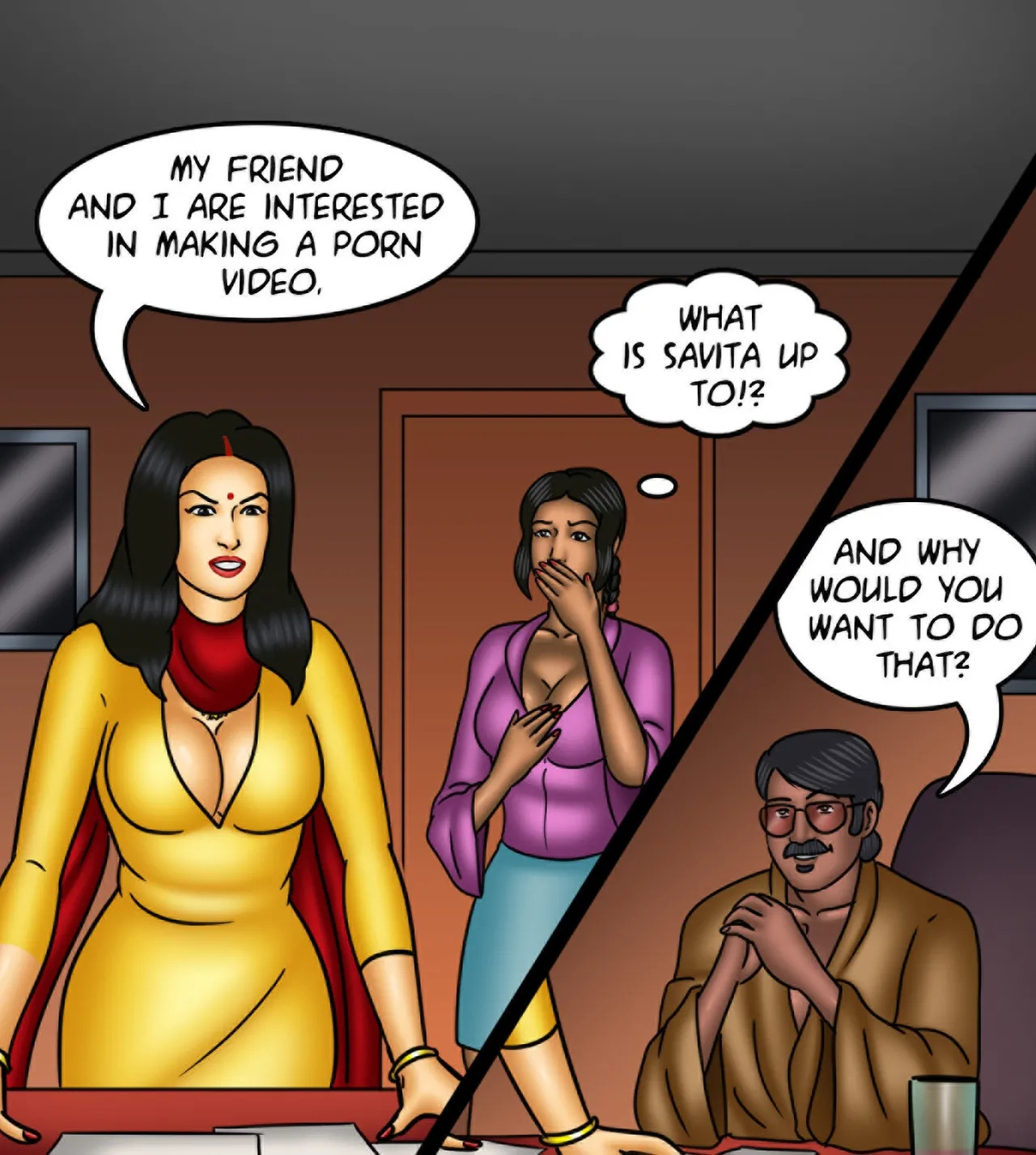Savita Bhabhi Episode 147 The Artist s Muse Pt. 2 (English) - Page 62