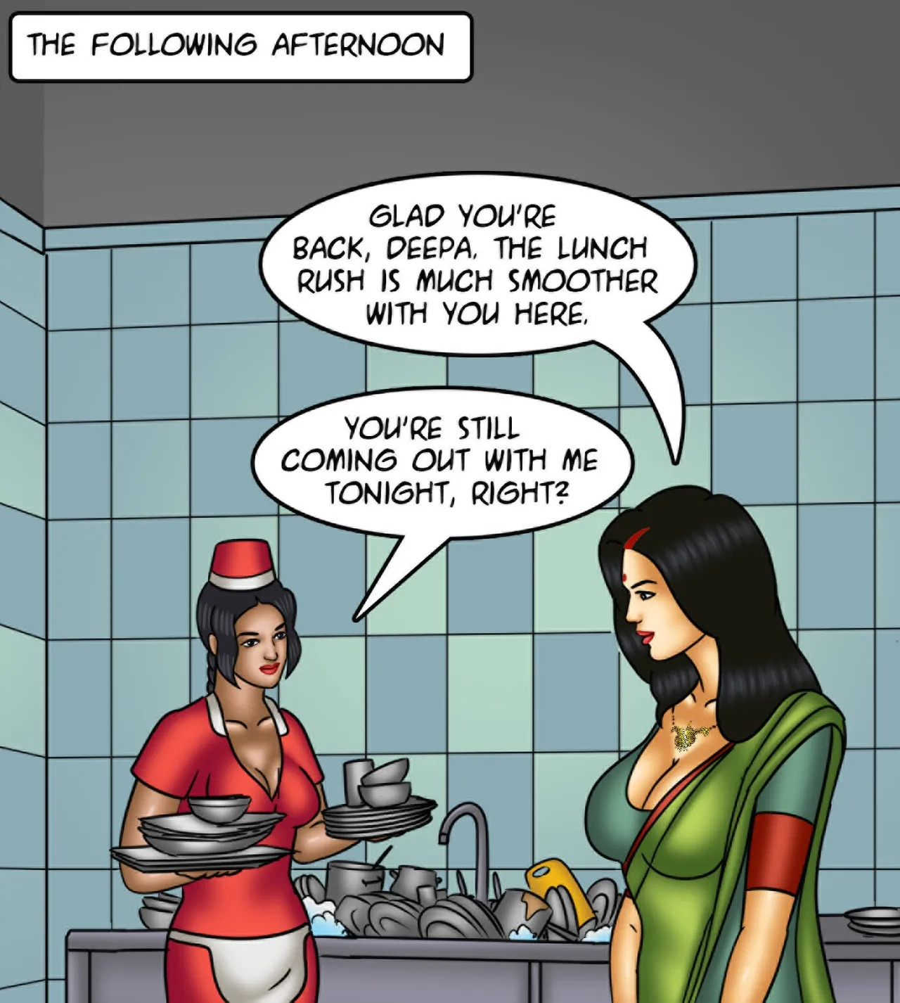 Savita Bhabhi Episode 149 On the Rebound (English) - Page 55