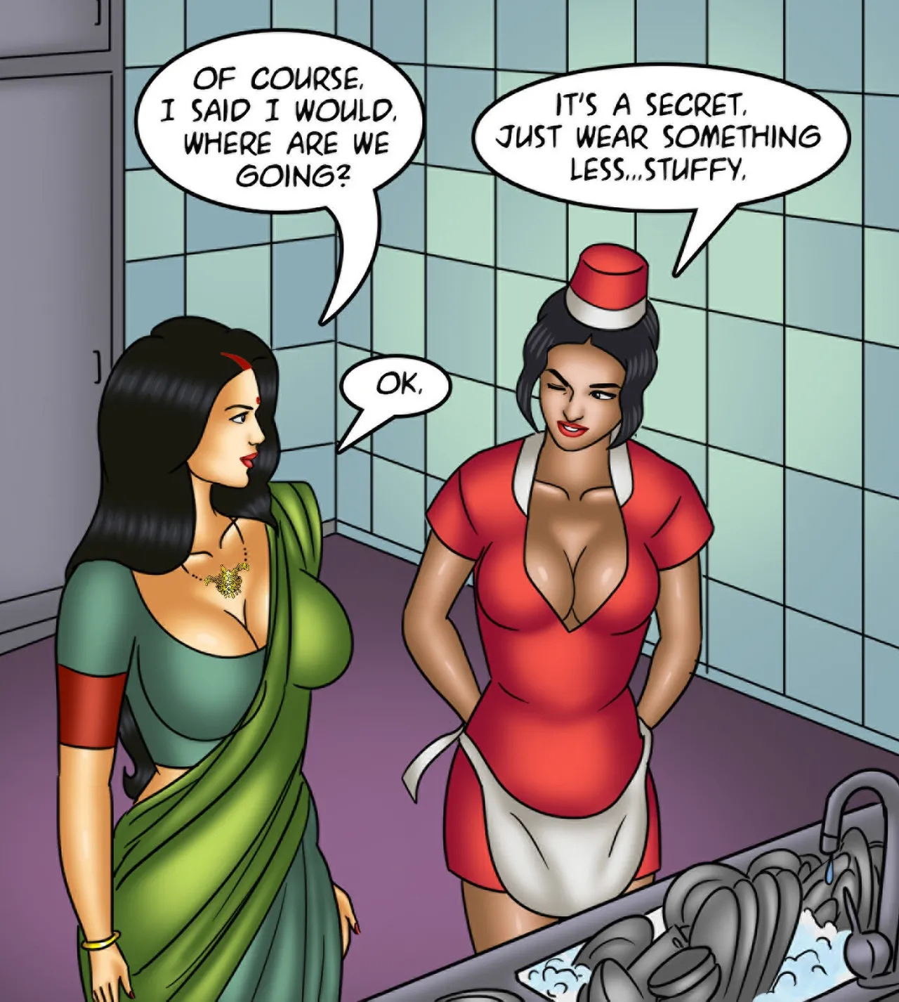 Savita Bhabhi Episode 149 On the Rebound (English) - Page 56
