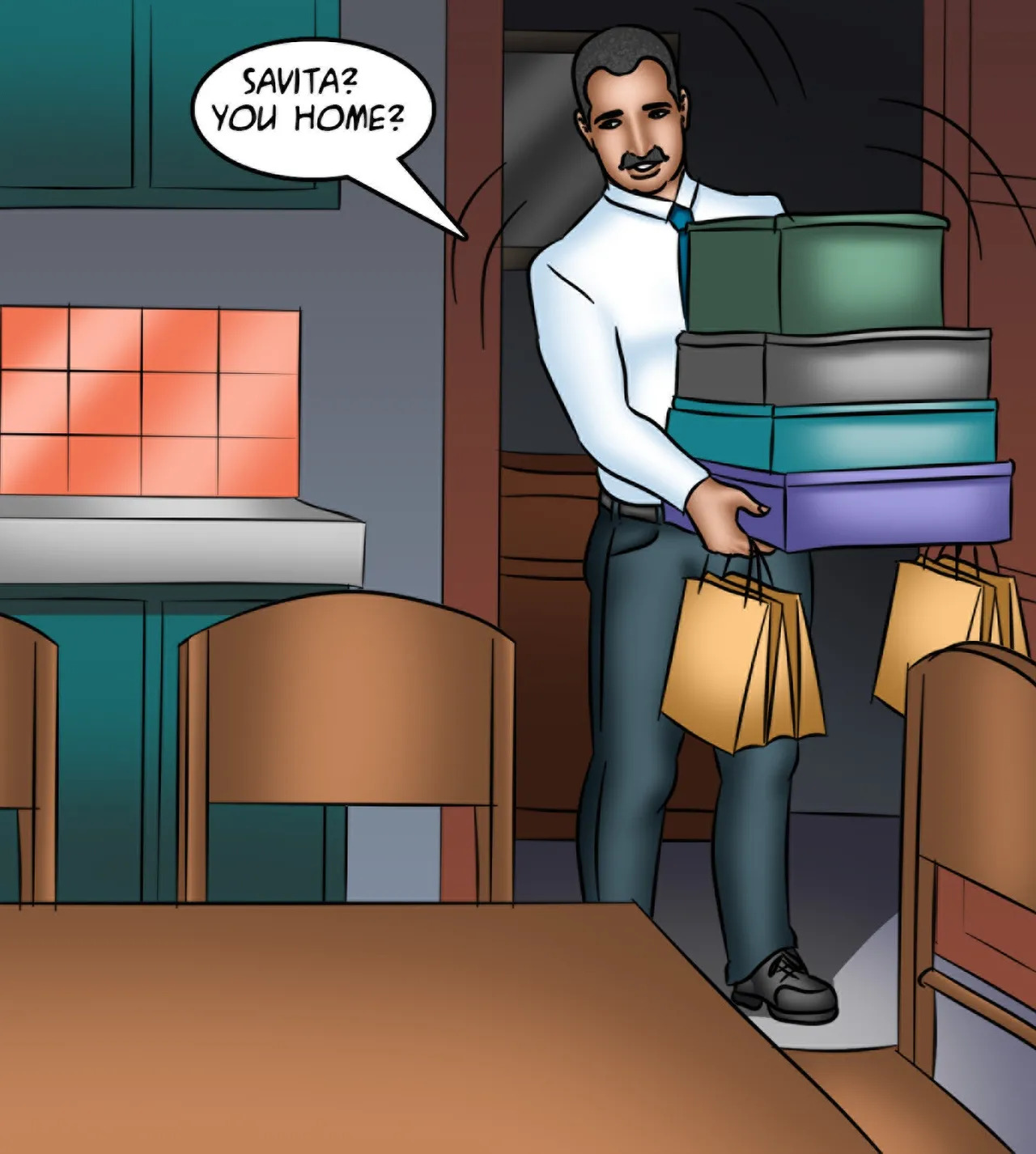 Savita Bhabhi Episode 150 Vamika s Secret (English) - Page 139