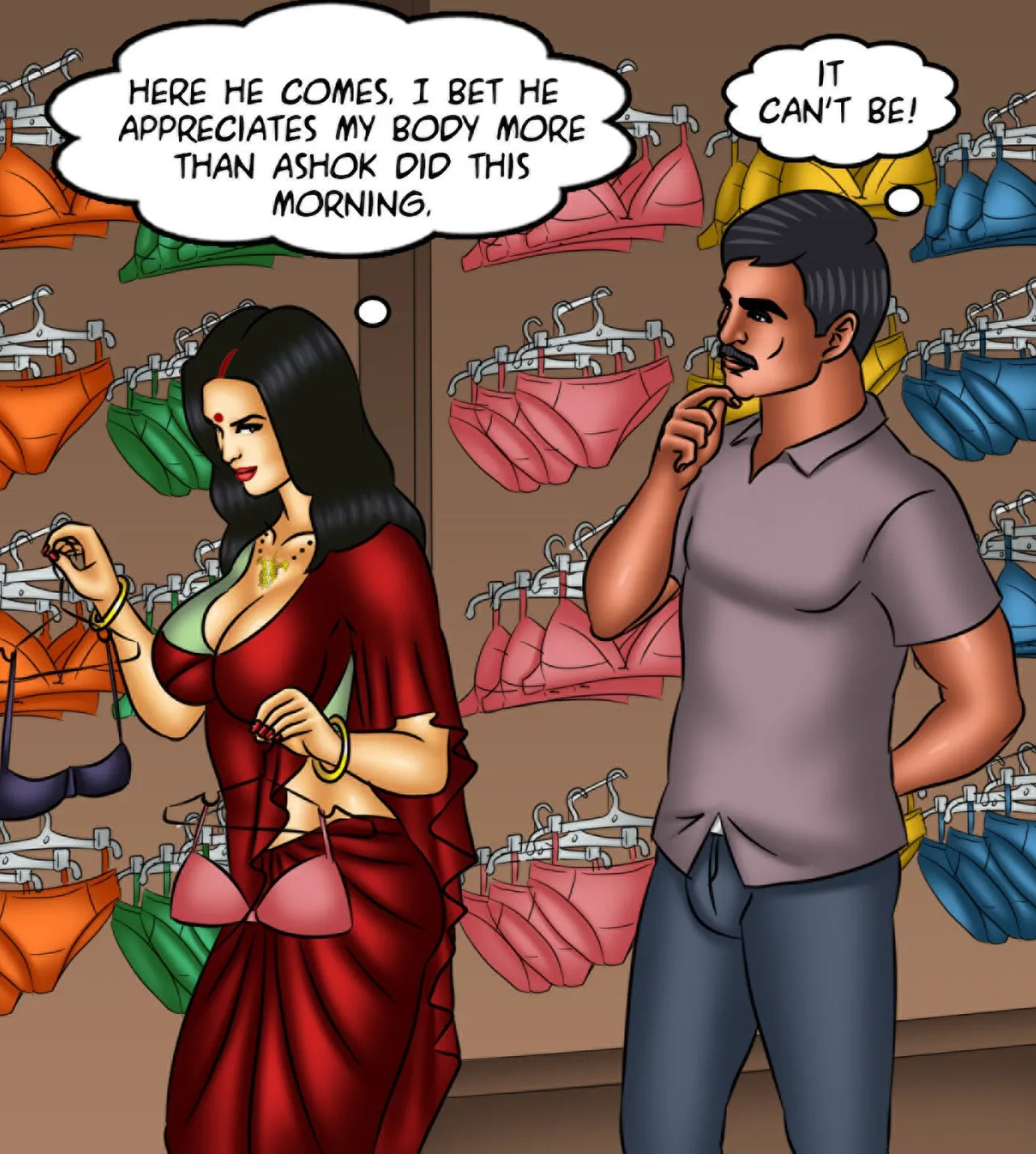 Savita Bhabhi Episode 150 Vamika s Secret (English) - Page 37