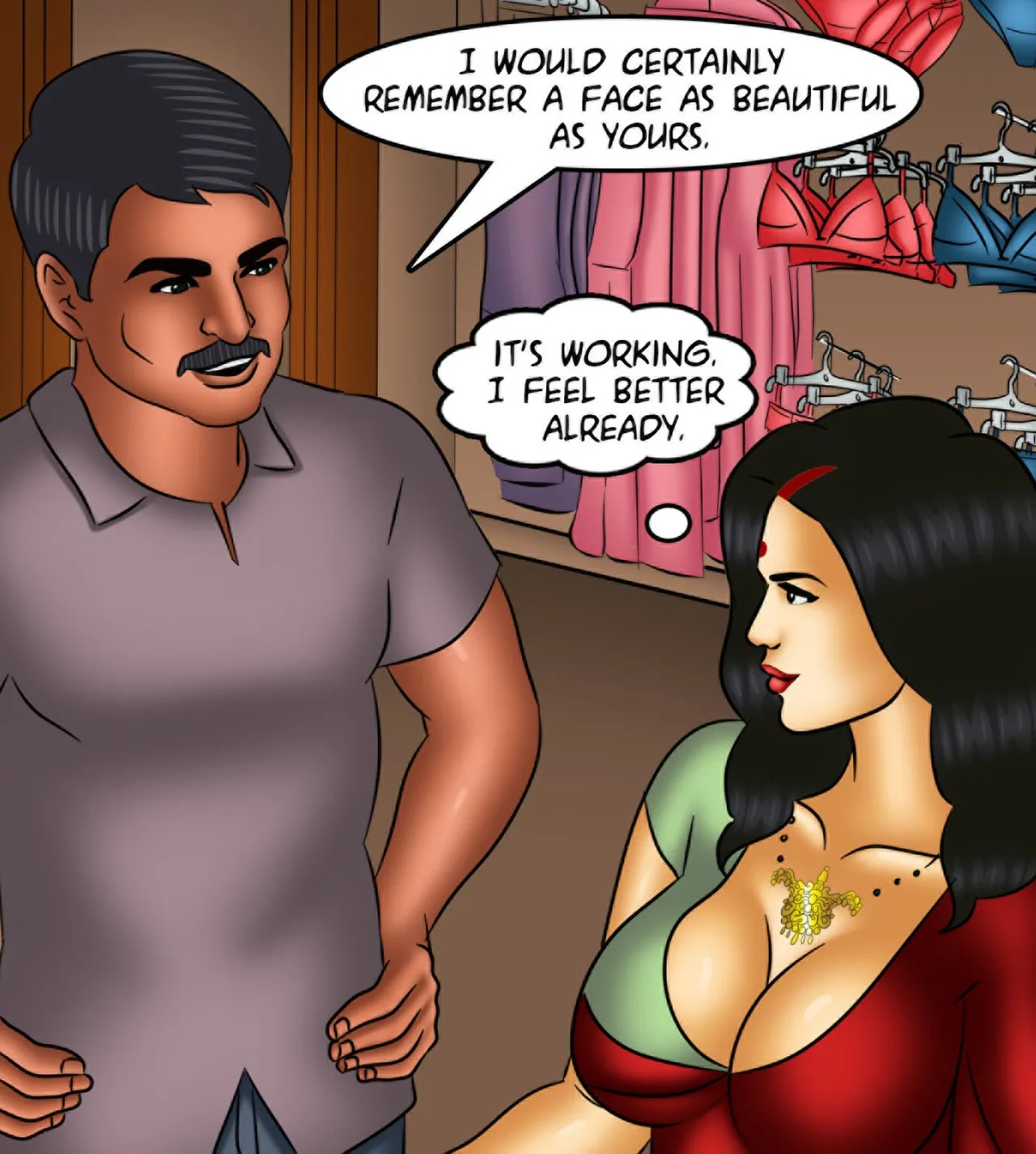 Savita Bhabhi Episode 150 Vamika s Secret (English) - Page 41