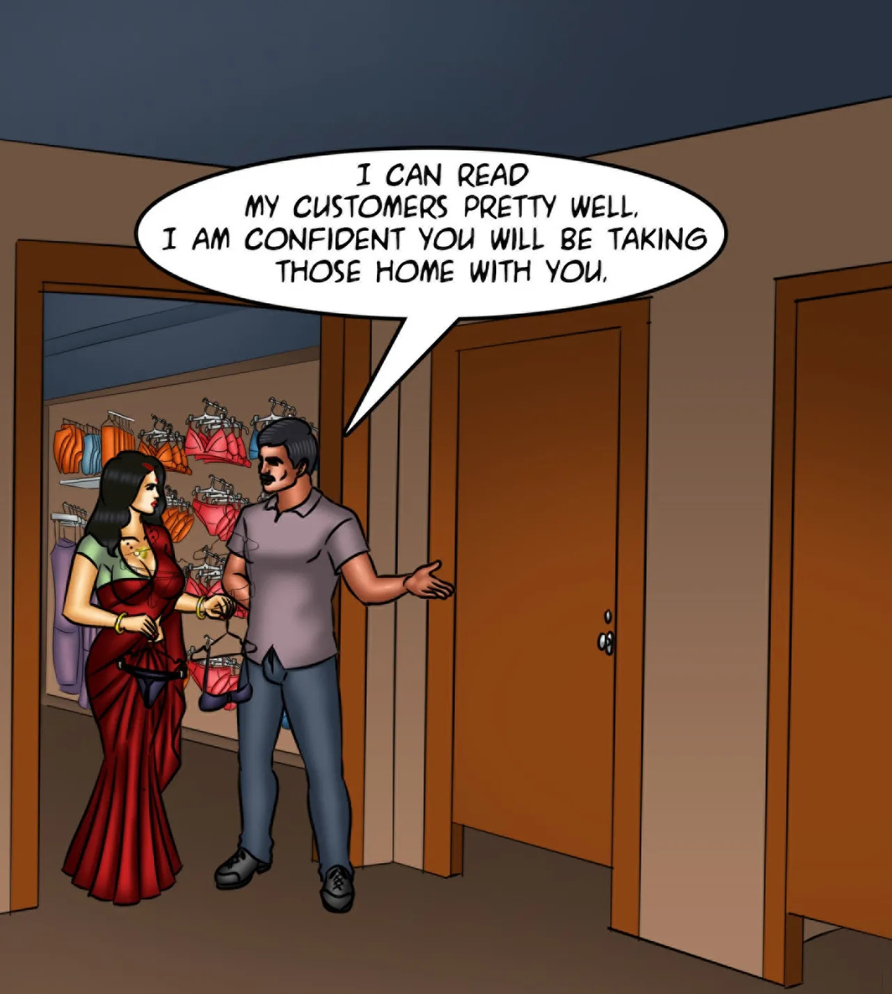 Savita Bhabhi Episode 150 Vamika s Secret (English) - Page 44