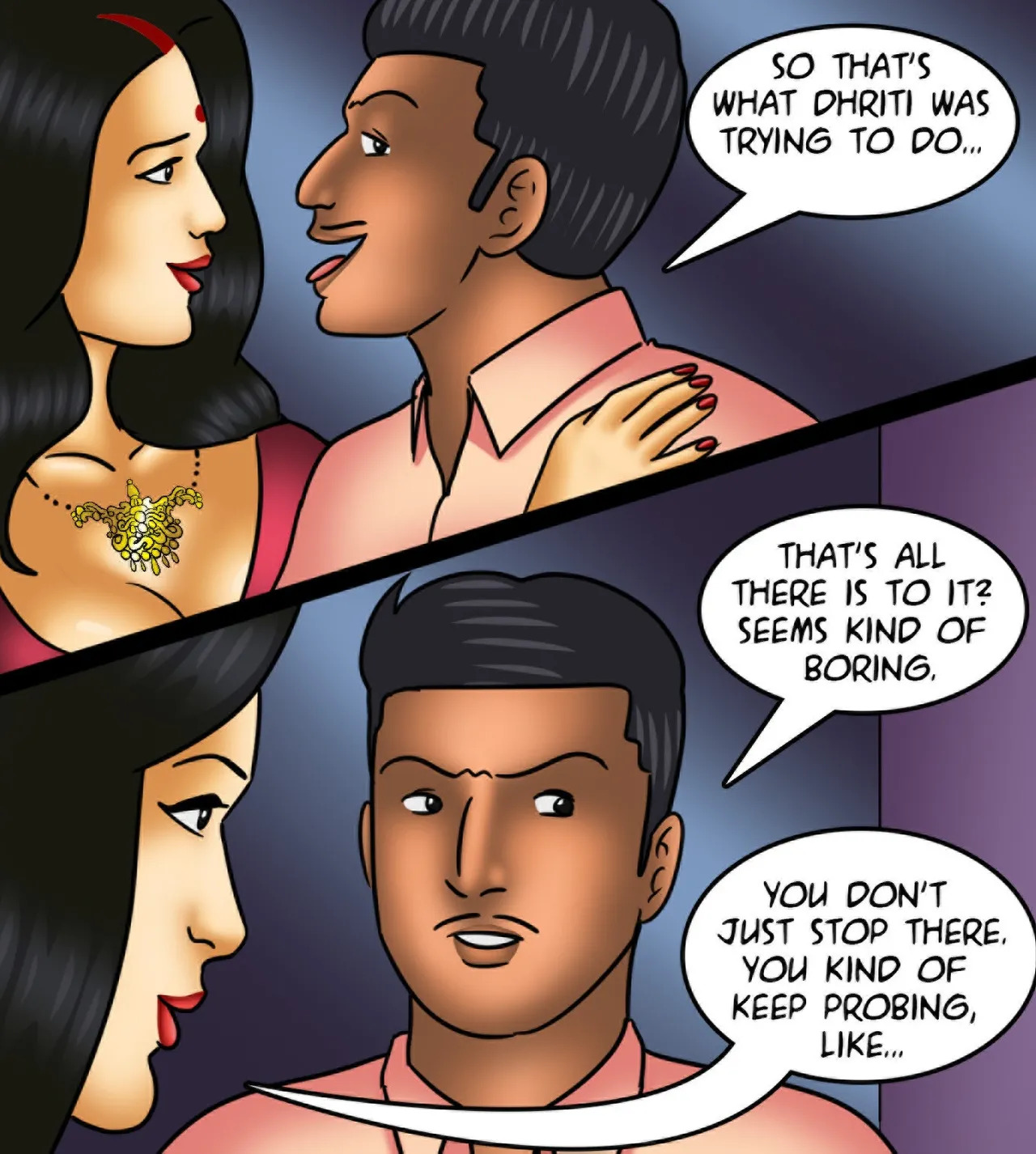 Savita Bhabhi Episode 153 Lessons In Lovemaking (English) - Page 25