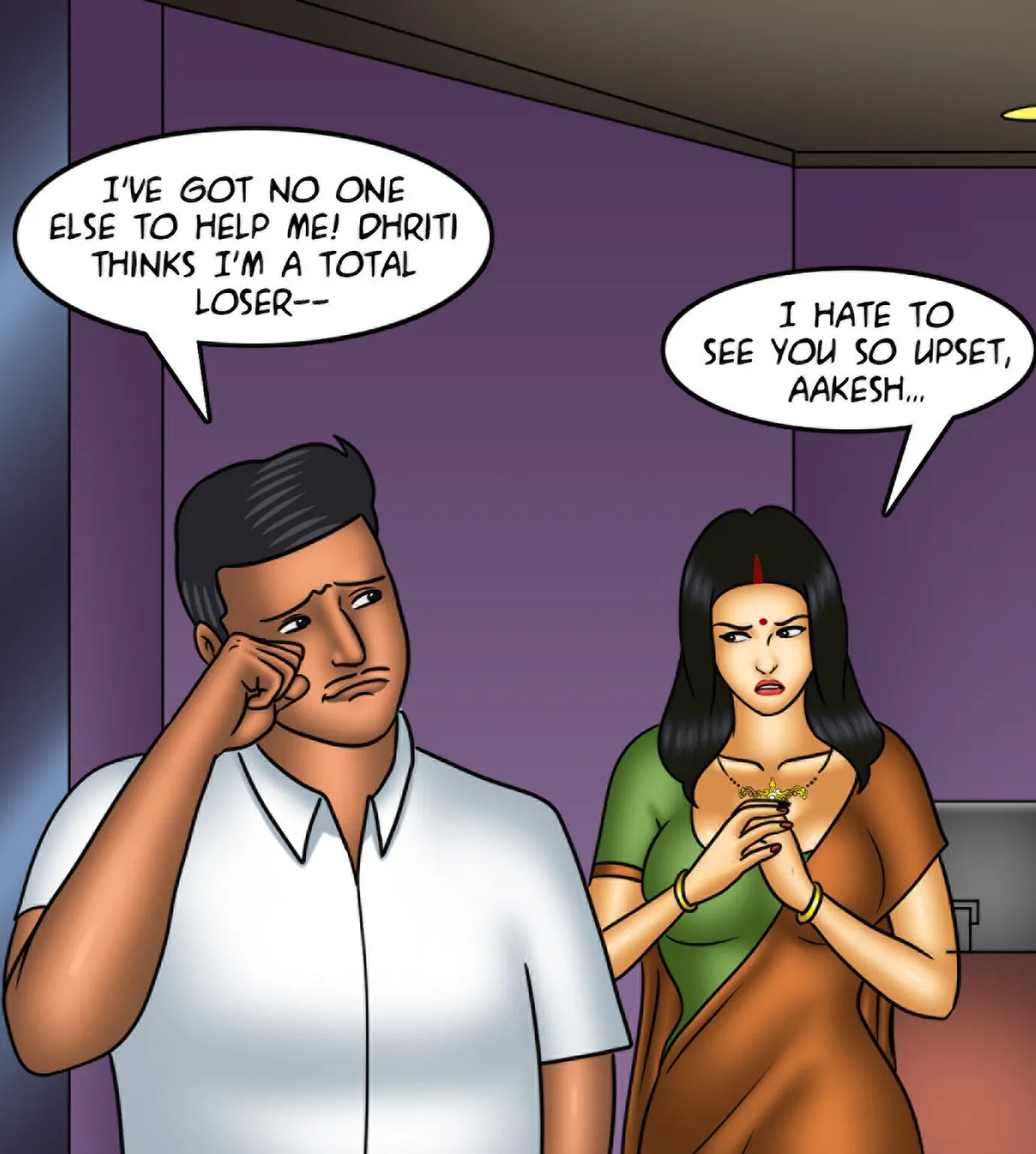 Savita Bhabhi Episode 153 Lessons In Lovemaking (English) - Page 44
