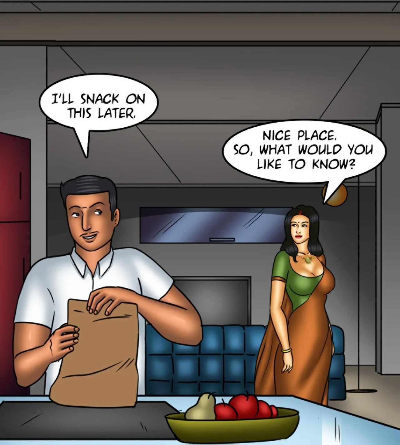 Savita Bhabhi Episode 153 Lessons In Lovemaking (English) - Page 47