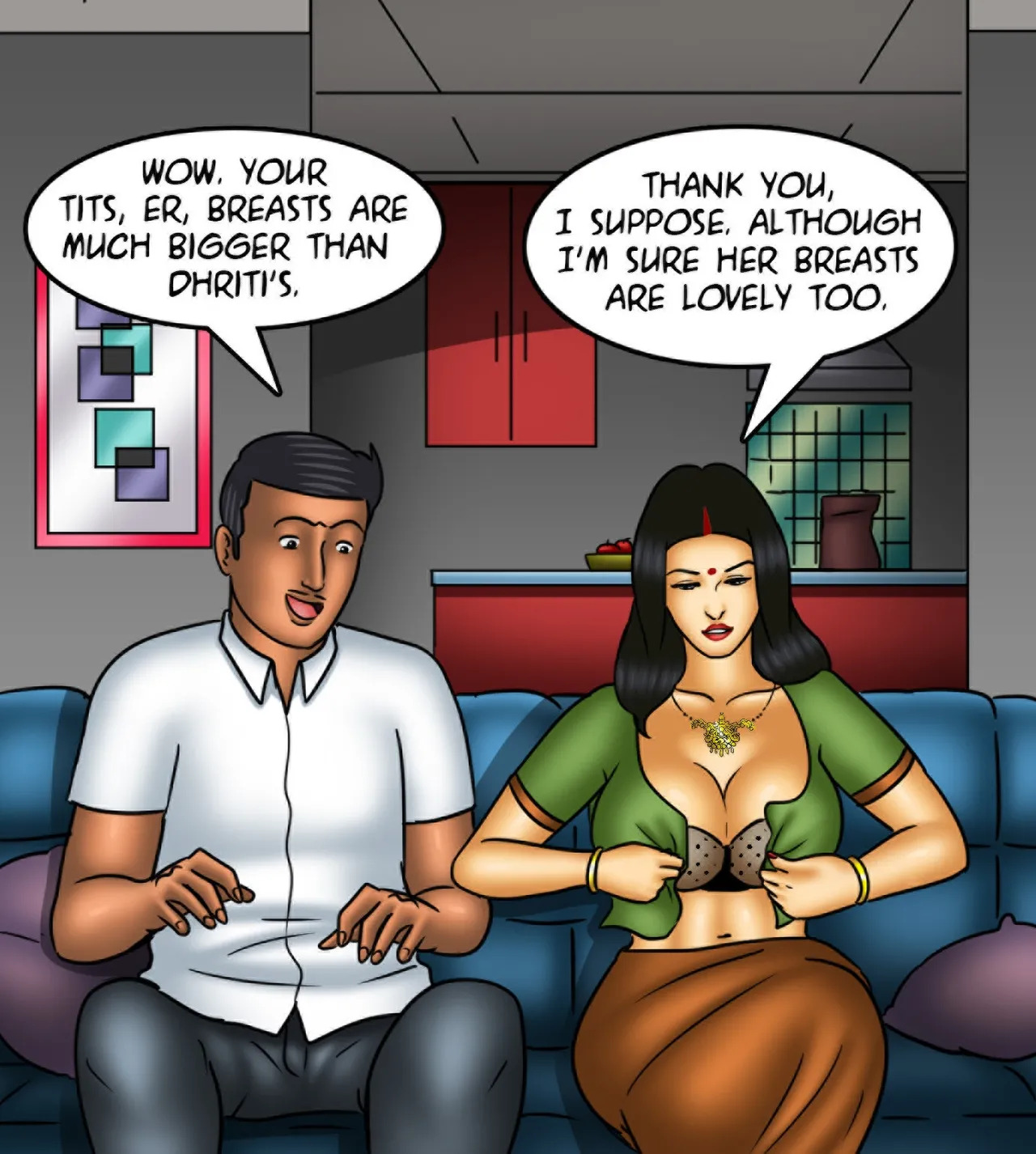 Savita Bhabhi Episode 153 Lessons In Lovemaking (English) - Page 55