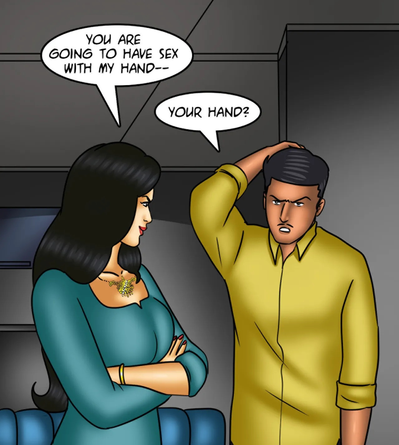 Savita Bhabhi Episode 153 Lessons In Lovemaking (English) - Page 99