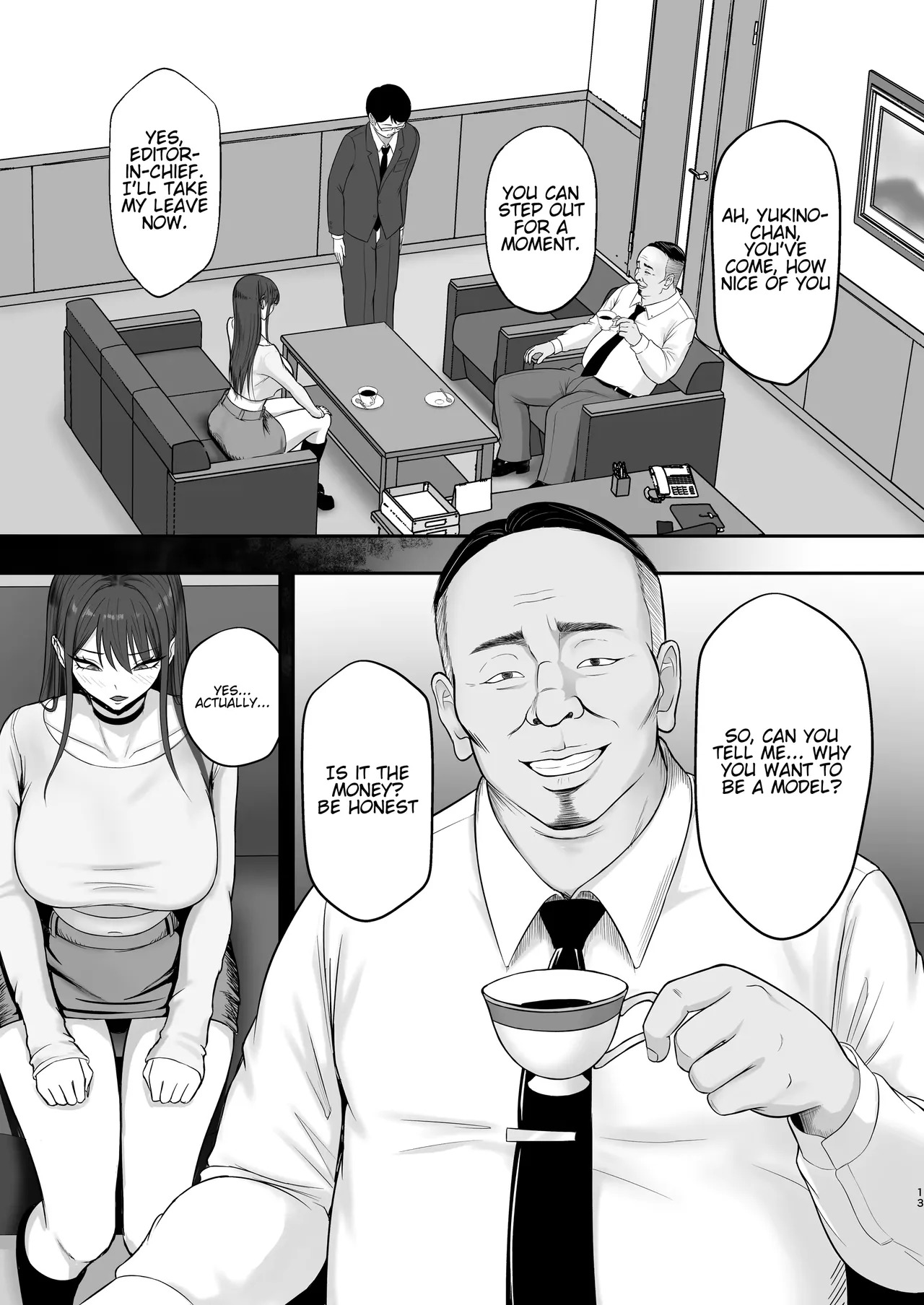 [Zarameccho] Akogare no Model Jimusho ni Haitta Kekka… | The result of joining the modeling agency I’ve always admired... [English] [MTL] - Page 12