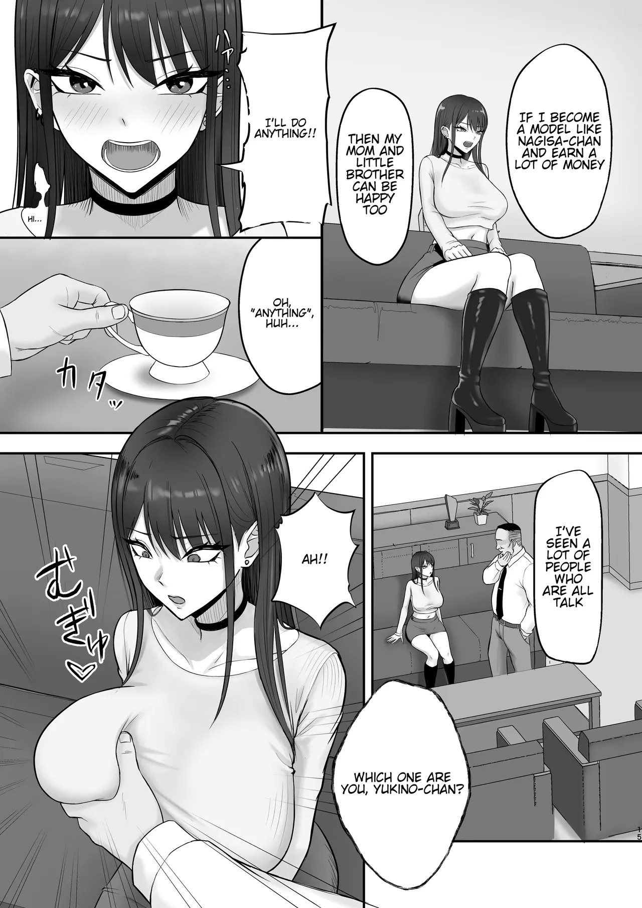 [Zarameccho] Akogare no Model Jimusho ni Haitta Kekka… | The result of joining the modeling agency I’ve always admired... [English] [MTL] - Page 14