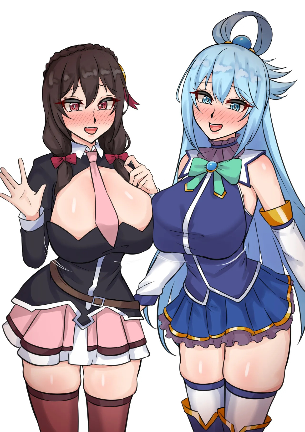 [テフル] アクア＆ゆんゆん (この素晴らしい世界に祝福を!) - Page 9