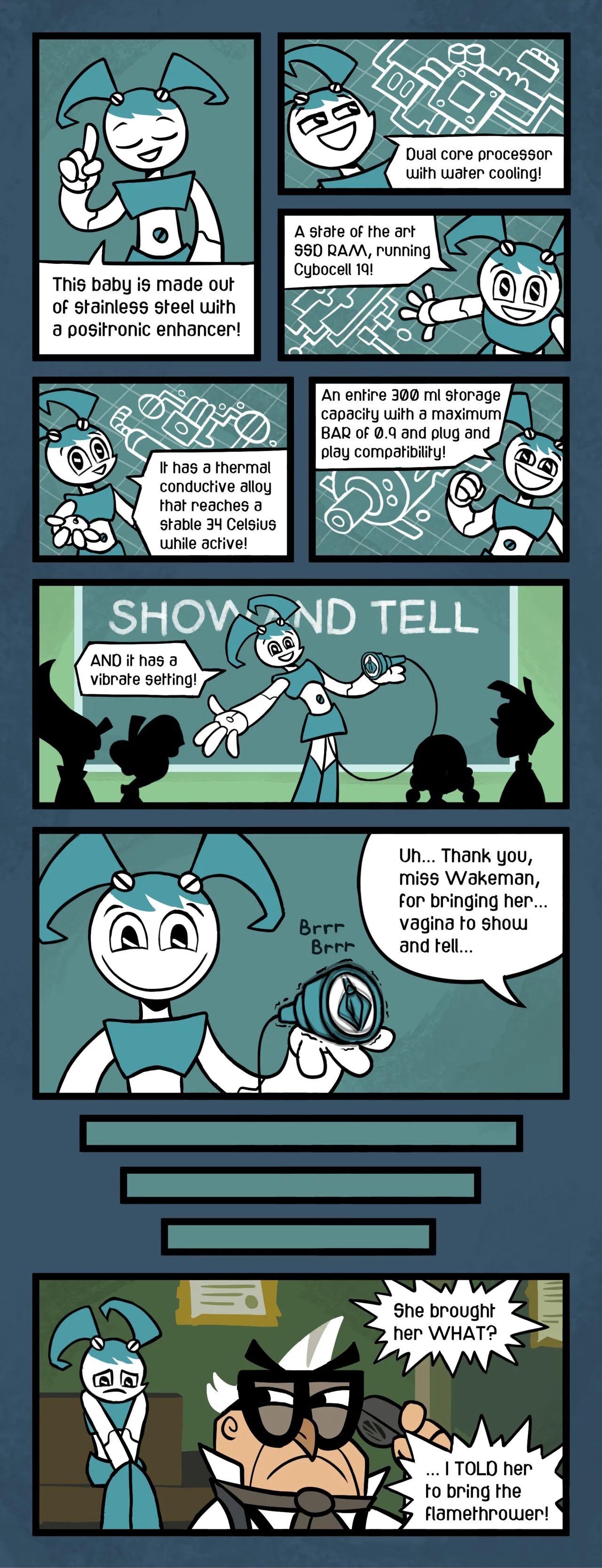 NAMA-STE - My Life as an Adolescent Automaton by Incroaknito - Page 11