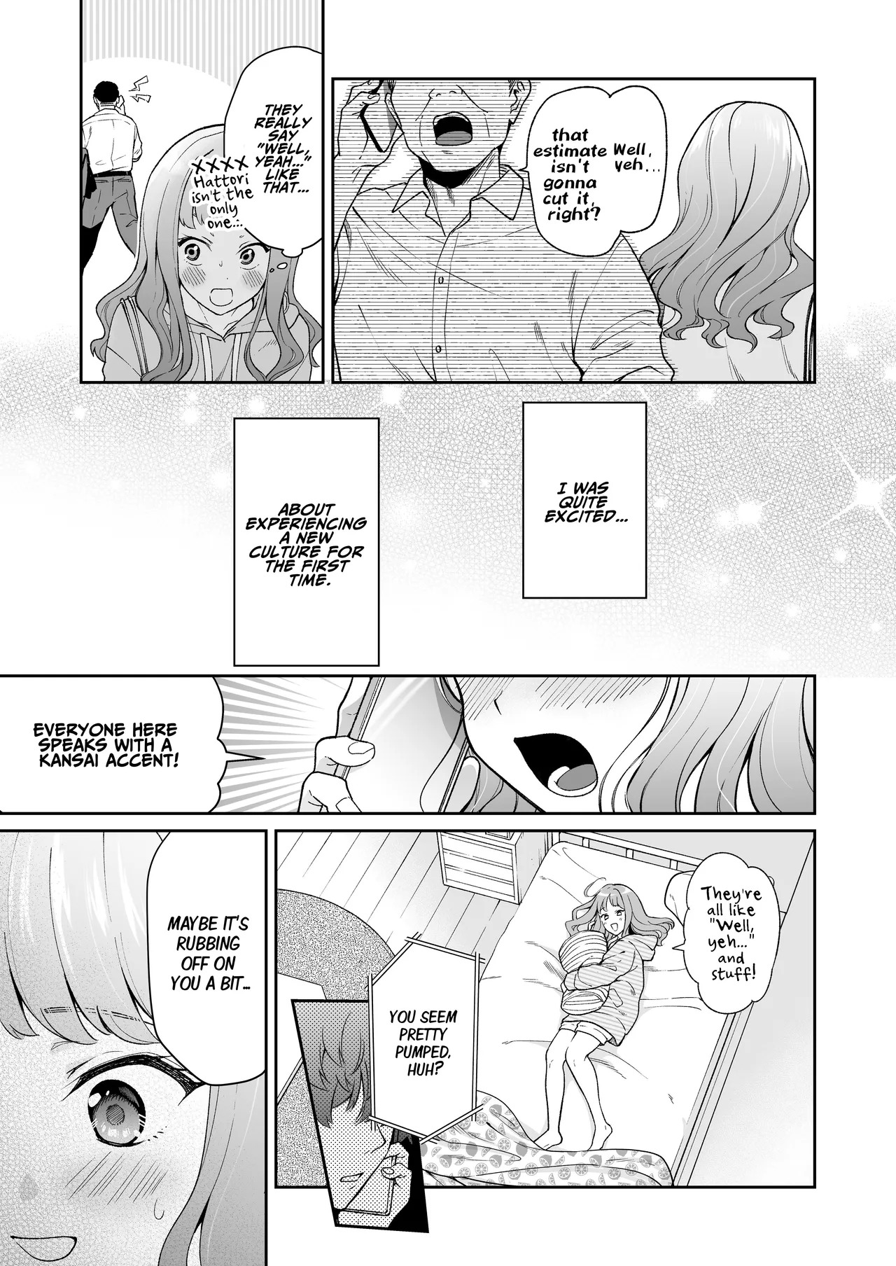 [THE WAIDAN (Delinyas, Yasuda Meshimeshi)] A Hokkaido Woman Experiences Genuine Osaka Kansai Dialect Speaking Style XL Emotional SEX [English] [ADTL] [Digital] - Page 7