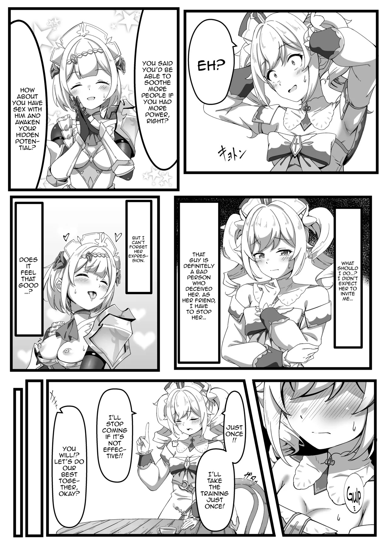 [Chiraura Kakunouko (och4suke)] Issho ni Seichou Shichaimashou! | Let's Grow Together! (Genshin Impact) [English] {Doujins.com} [Digital] - Page 12