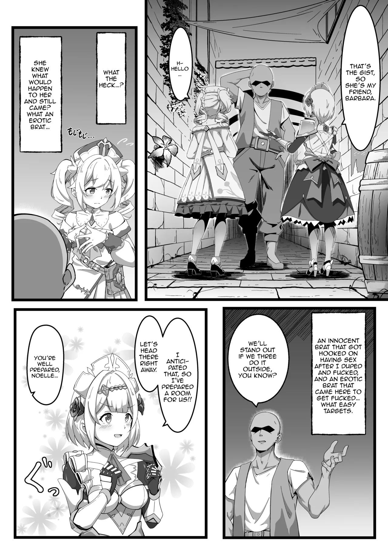 [Chiraura Kakunouko (och4suke)] Issho ni Seichou Shichaimashou! | Let's Grow Together! (Genshin Impact) [English] {Doujins.com} [Digital] - Page 13