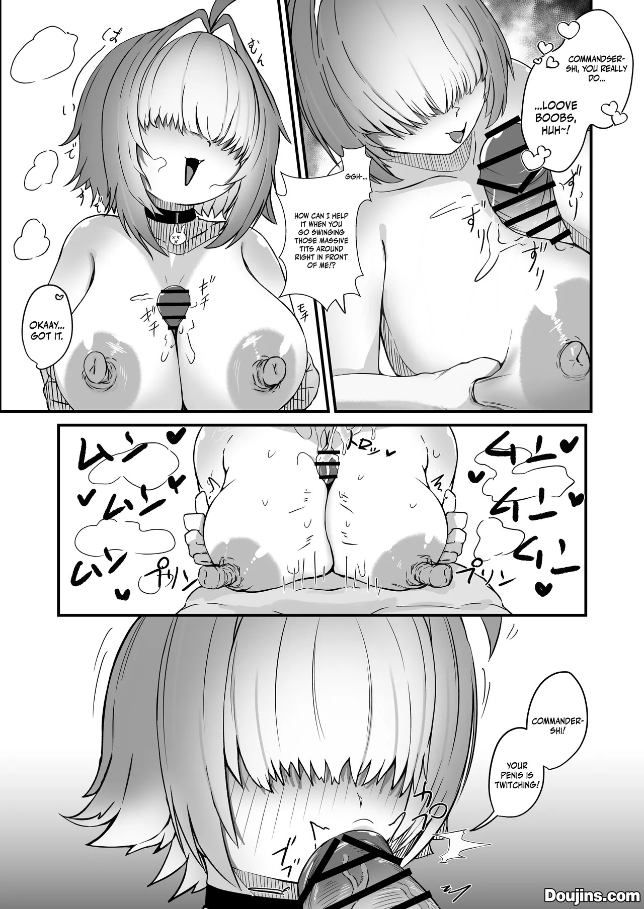 [Niku Niku Kyoudan (Nikudoufu)] Elegg ni Shikikanshi no Ochinpo wo Nuitemorau Hanashi | The Commander Gets Elegg To Take Care Of His Dick (Goddess of Victory: Nikke) [English] {Doujins.com} - Page 12