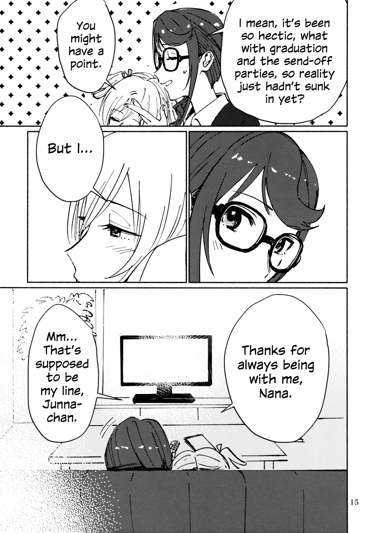(Nanairo no Hoshi Hikarai no Hana -SevenStar ShineFlower- revival) [1193 (itwo)] Sangatsu Yokka, Suiyoubi | Wednesday, March 4th (Shoujo Kageki Revue Starlight) [English] - Page 14