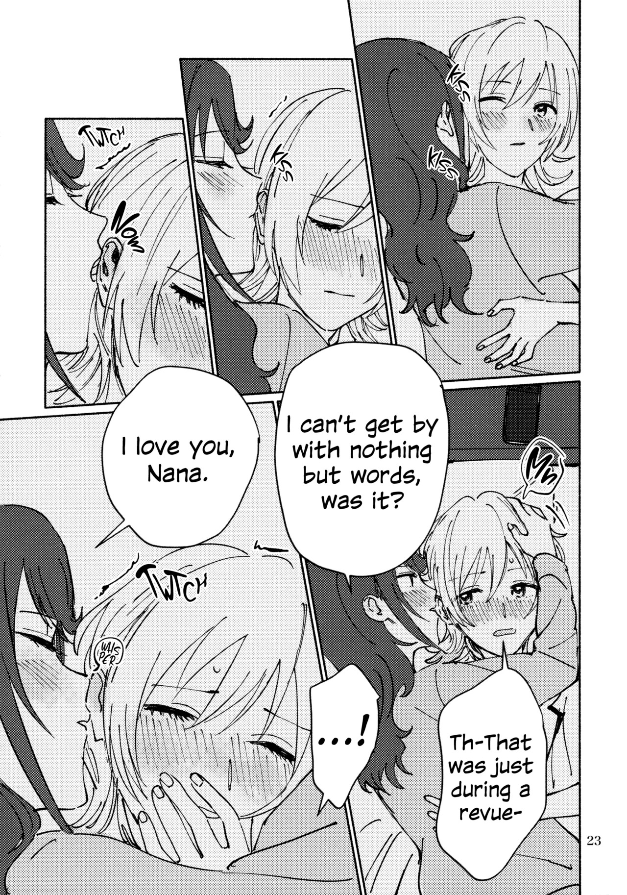 (Nanairo no Hoshi Hikarai no Hana -SevenStar ShineFlower- revival) [1193 (itwo)] Sangatsu Yokka, Suiyoubi | Wednesday, March 4th (Shoujo Kageki Revue Starlight) [English] - Page 22