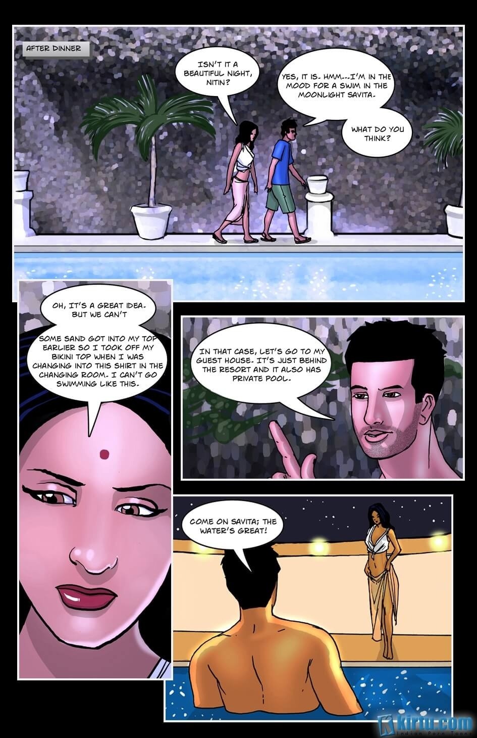 Savita Bhabhi In Goa Episode-1 Beautiful Beaches, Sexy Swimsuits (English) - Page 16