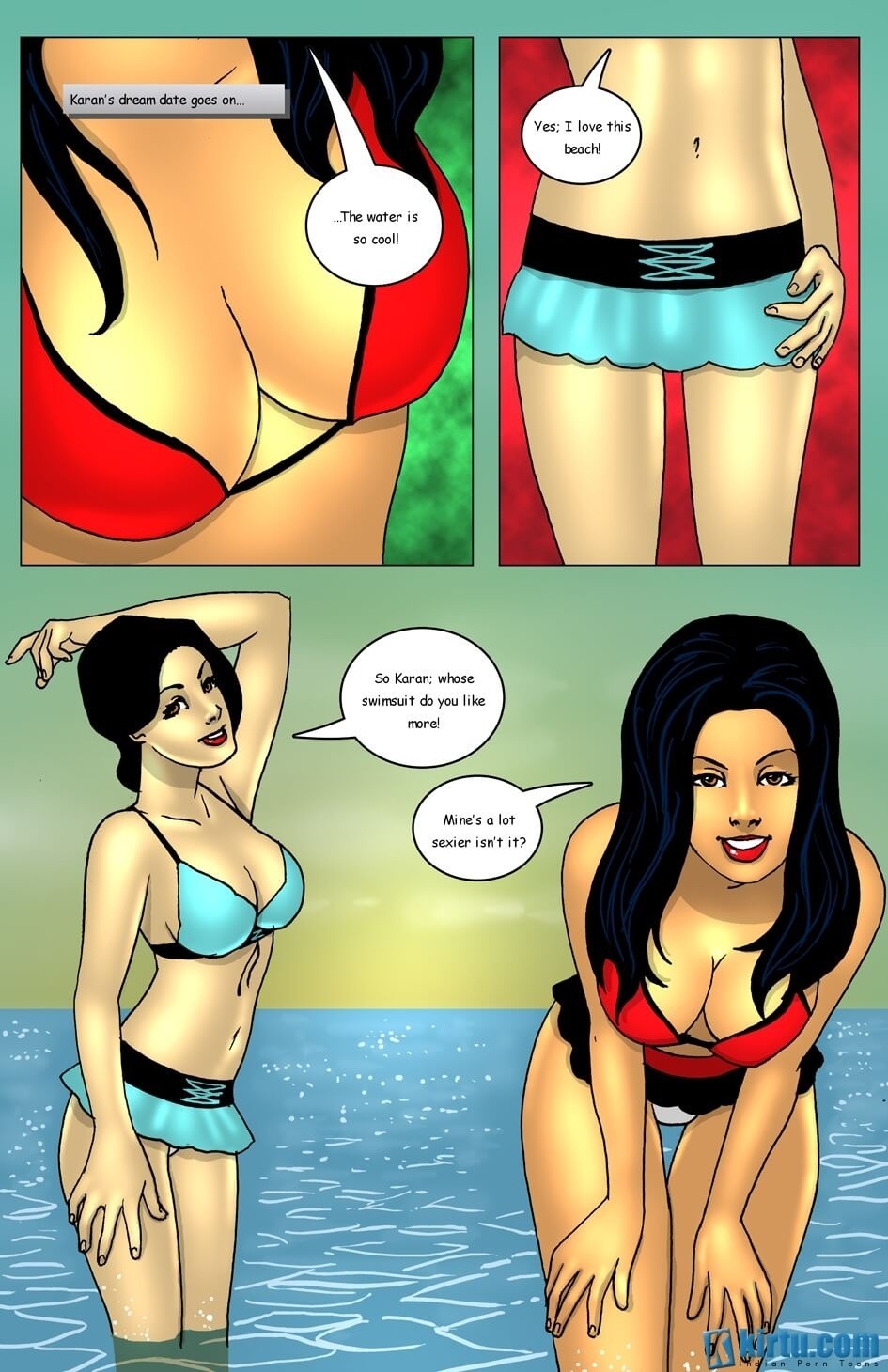 Savita Bhabhi In Goa Episode-3 2 Hot Girls fight for 1 Lucky Guy (English) - Page 10
