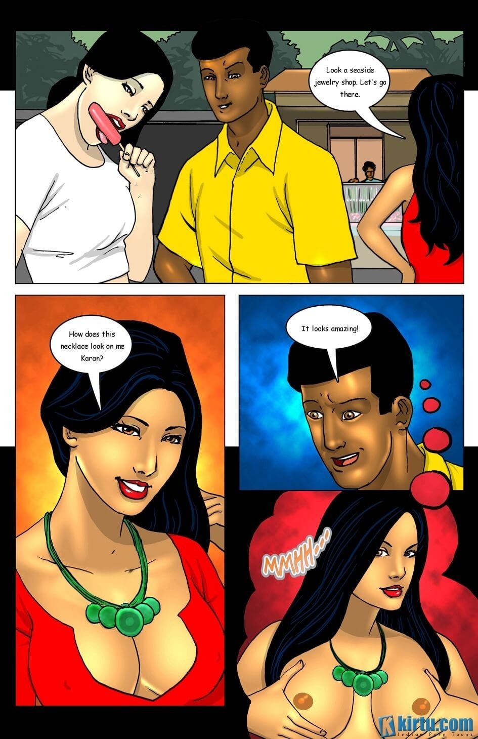 Savita Bhabhi In Goa Episode-3 2 Hot Girls fight for 1 Lucky Guy (English) - Page 9
