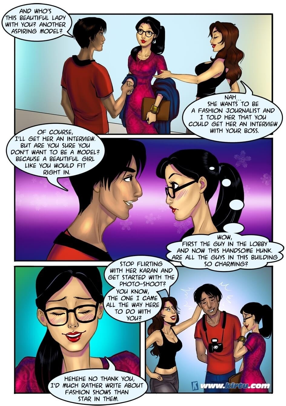 Sherlyn Episode-1 Young Innocent and About to Become a Model (English) - Page 23