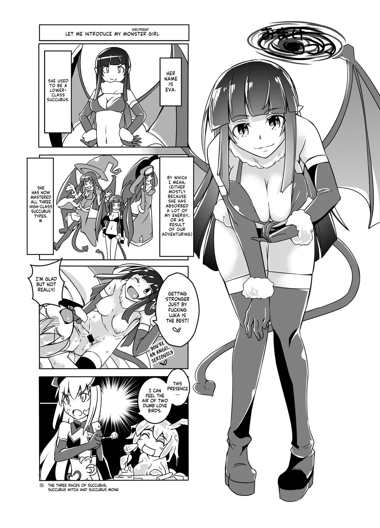 [SlapStickStrike (Stealth Changing Line)] Watashi no Mamono Musume (Koibito) o Shoukai Shimasu! EX Monpara Soushuuhen | Introducing My Monster Girl! (Girlfriend) EX Paradox Compilation [English] - Page 38