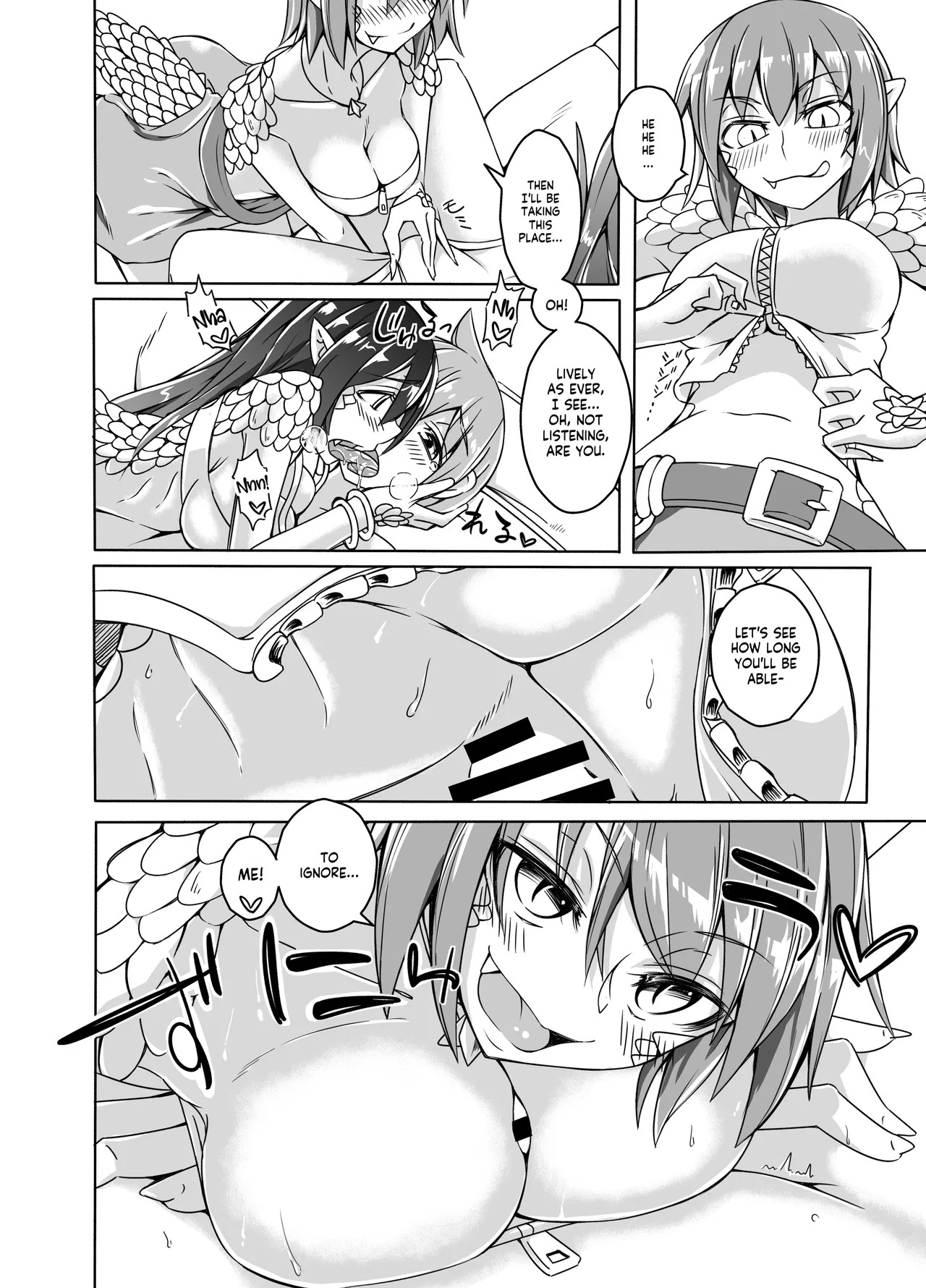 [SlapStickStrike (Stealth Changing Line)] Watashi no Mamono Musume (Koibito) o Shoukai Shimasu! EX Monpara Soushuuhen | Introducing My Monster Girl! (Girlfriend) EX Paradox Compilation [English] - Page 44