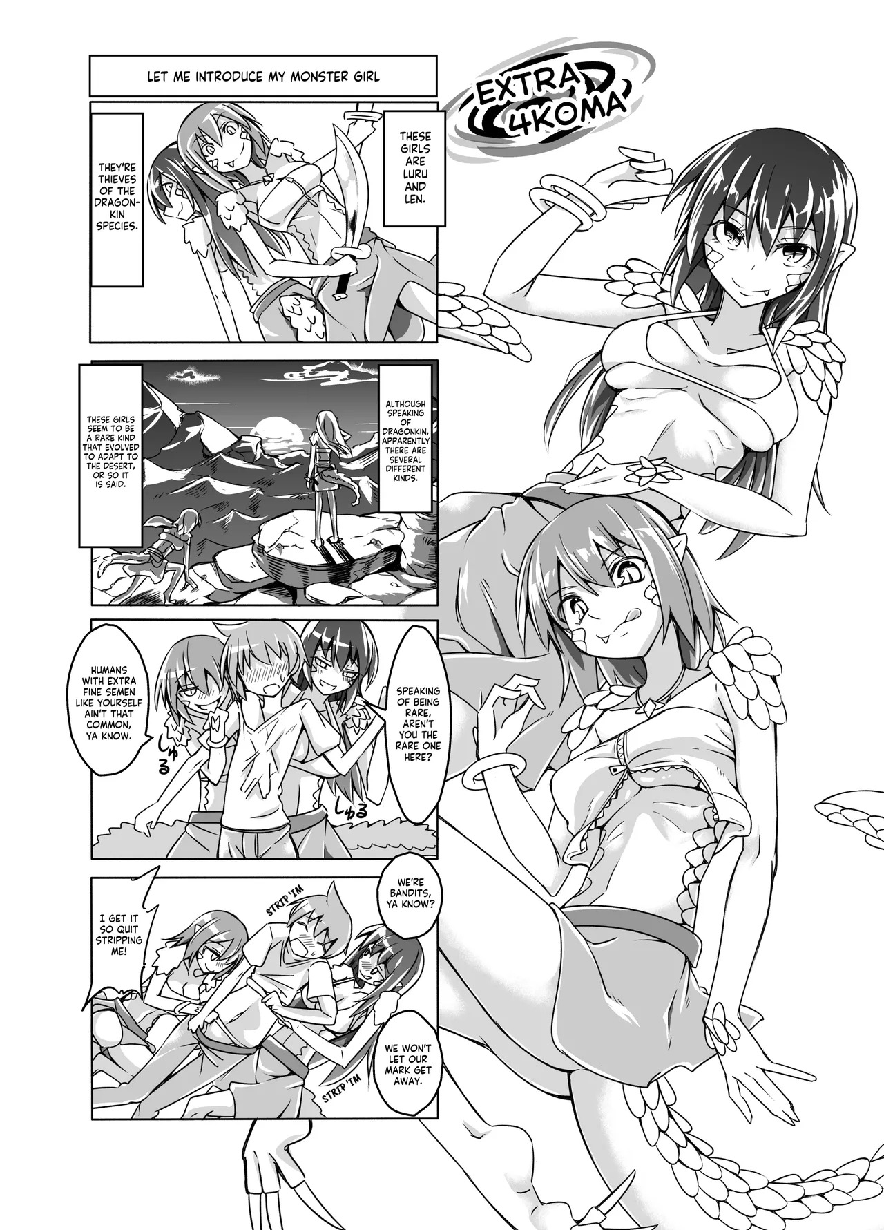 [SlapStickStrike (Stealth Changing Line)] Watashi no Mamono Musume (Koibito) o Shoukai Shimasu! EX Monpara Soushuuhen | Introducing My Monster Girl! (Girlfriend) EX Paradox Compilation [English] - Page 58